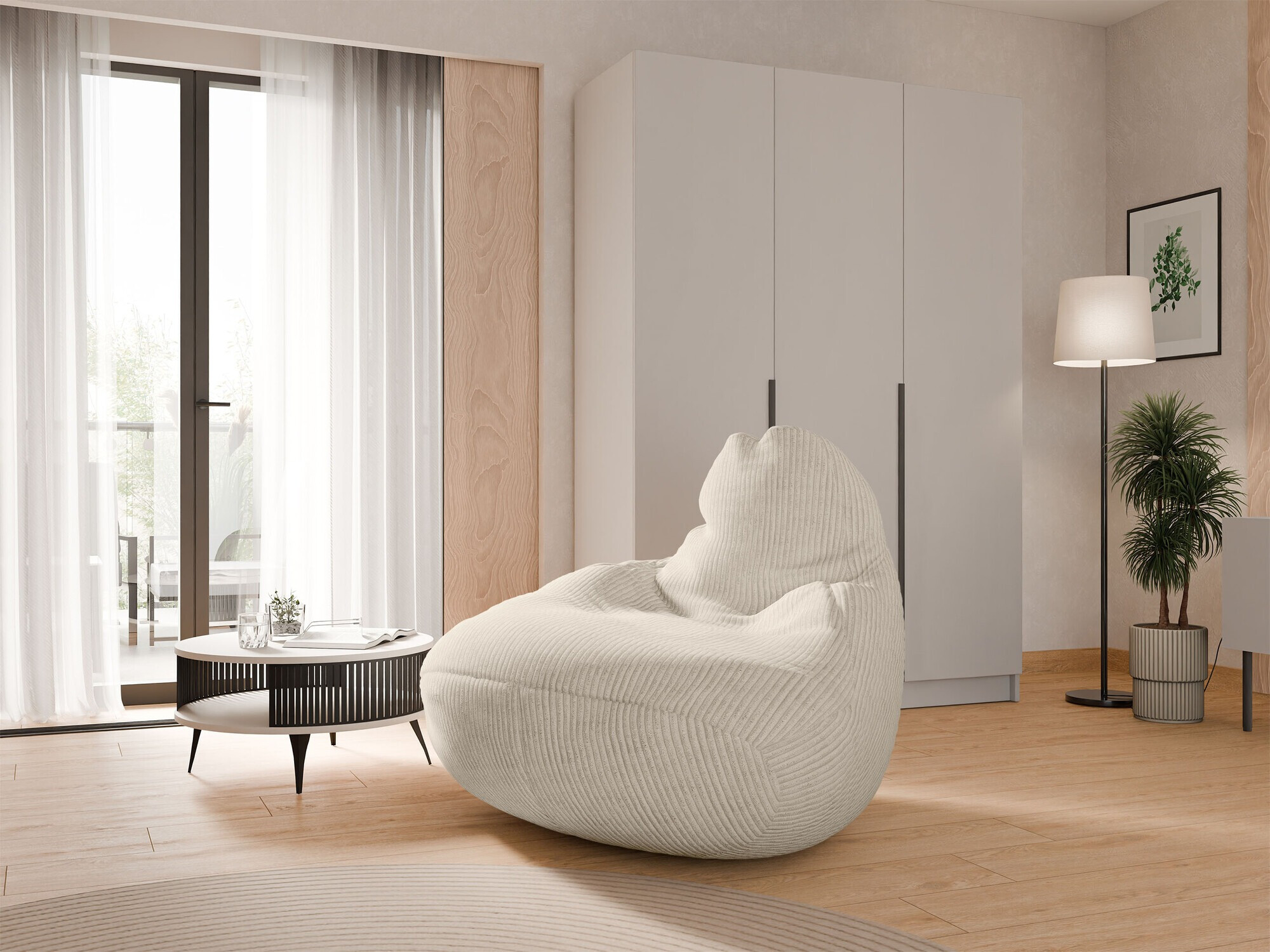 Pouf poire Comfivo Tempos I (Poso 100)