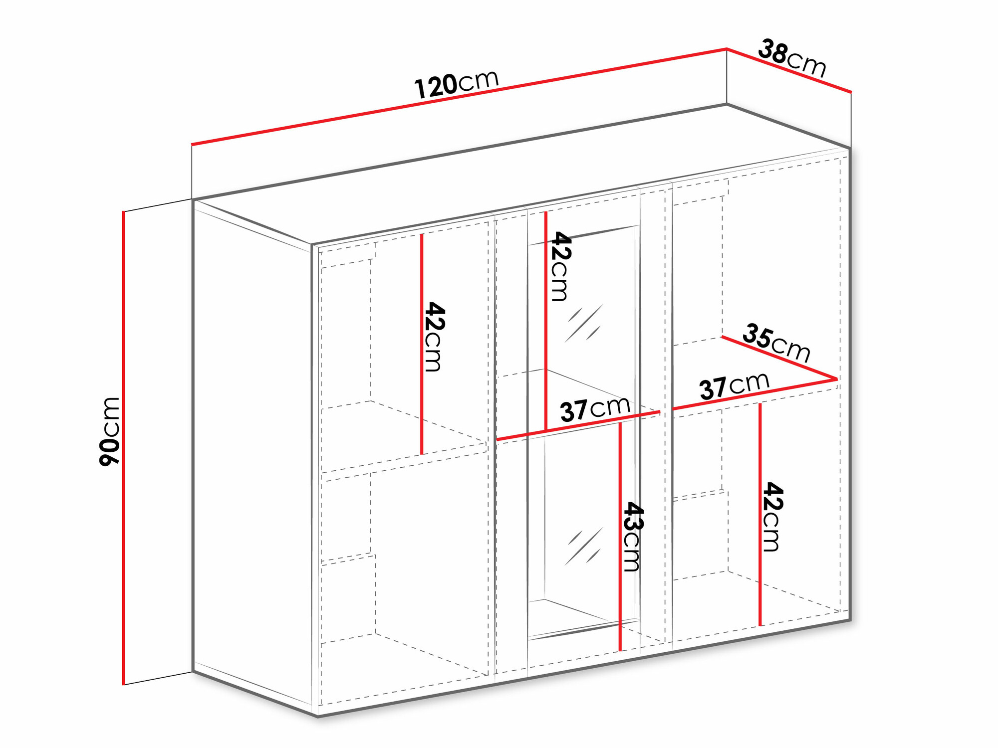 Armoire murale Vilrin