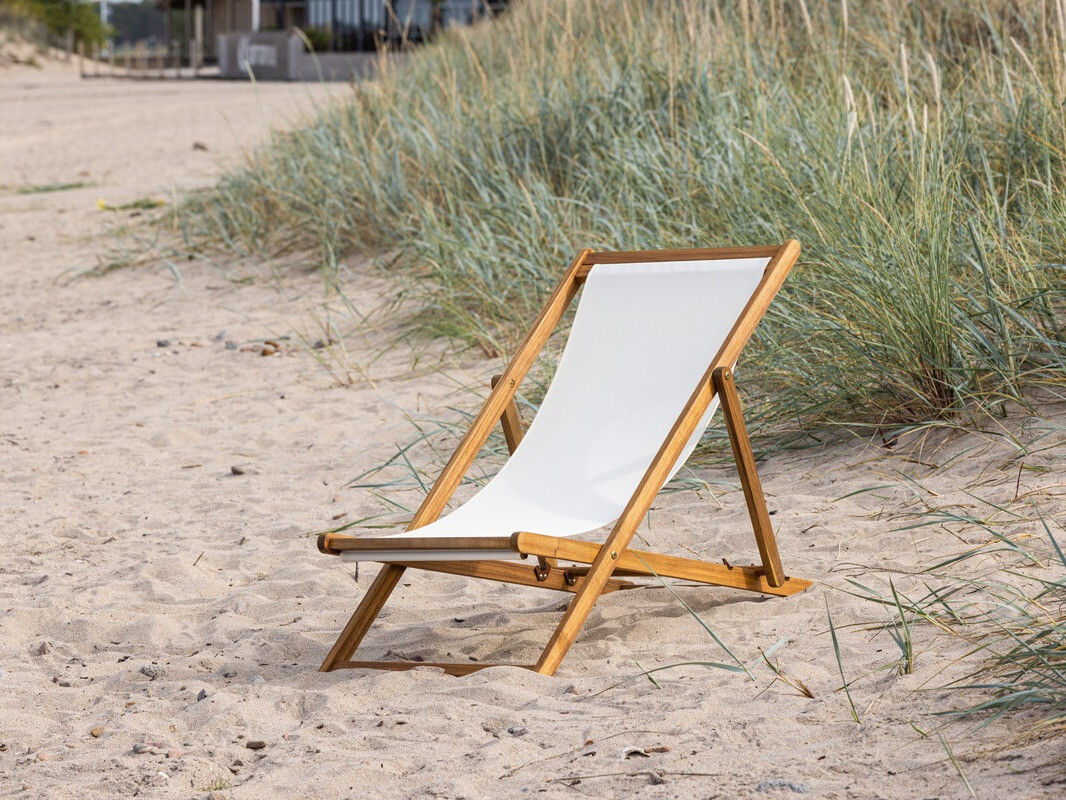 Chaise de jardin Dallas 4824 (Beige + Brun clair)