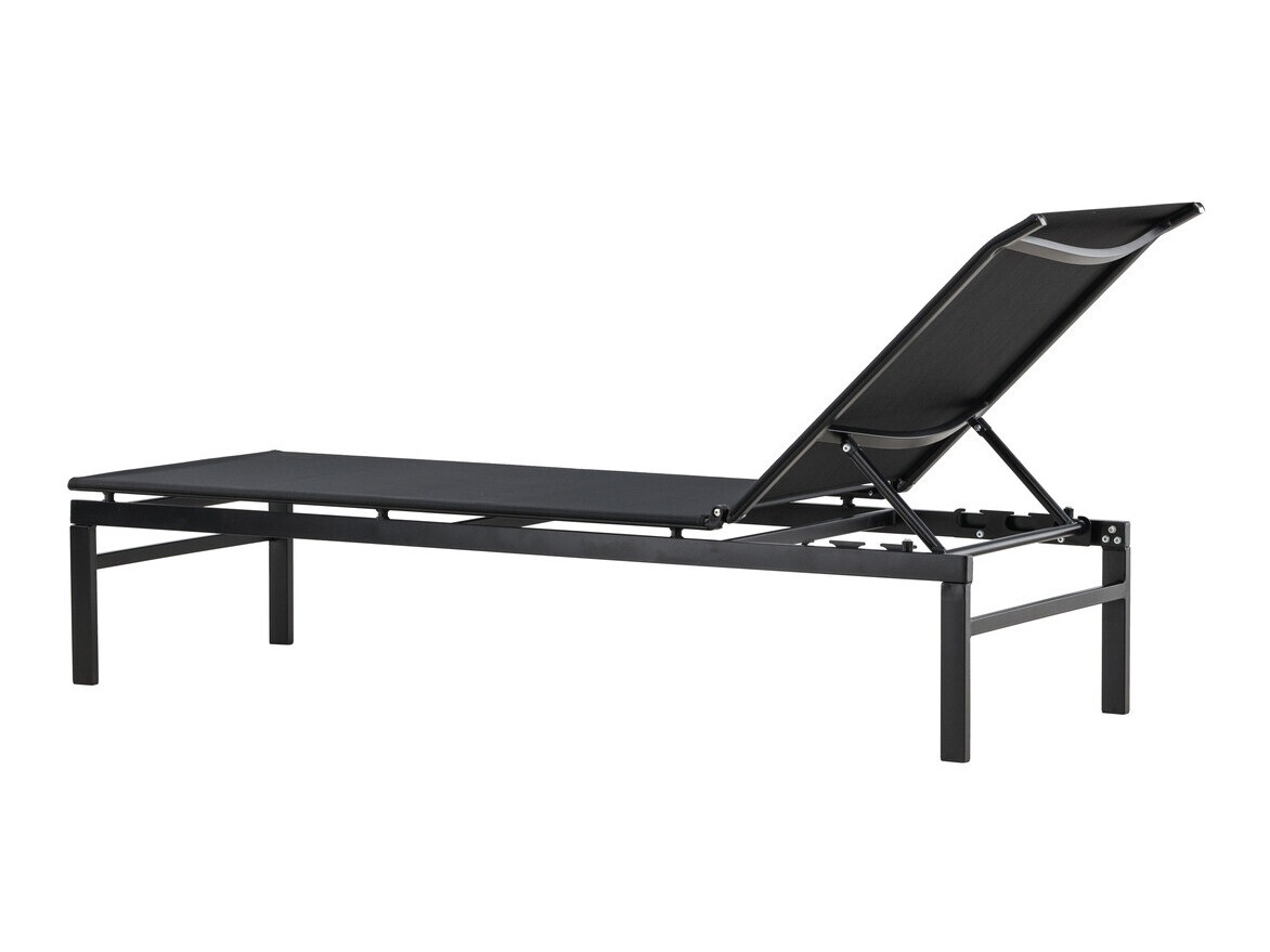 Chaise longue de jardin Dallas 4834 (Noir)