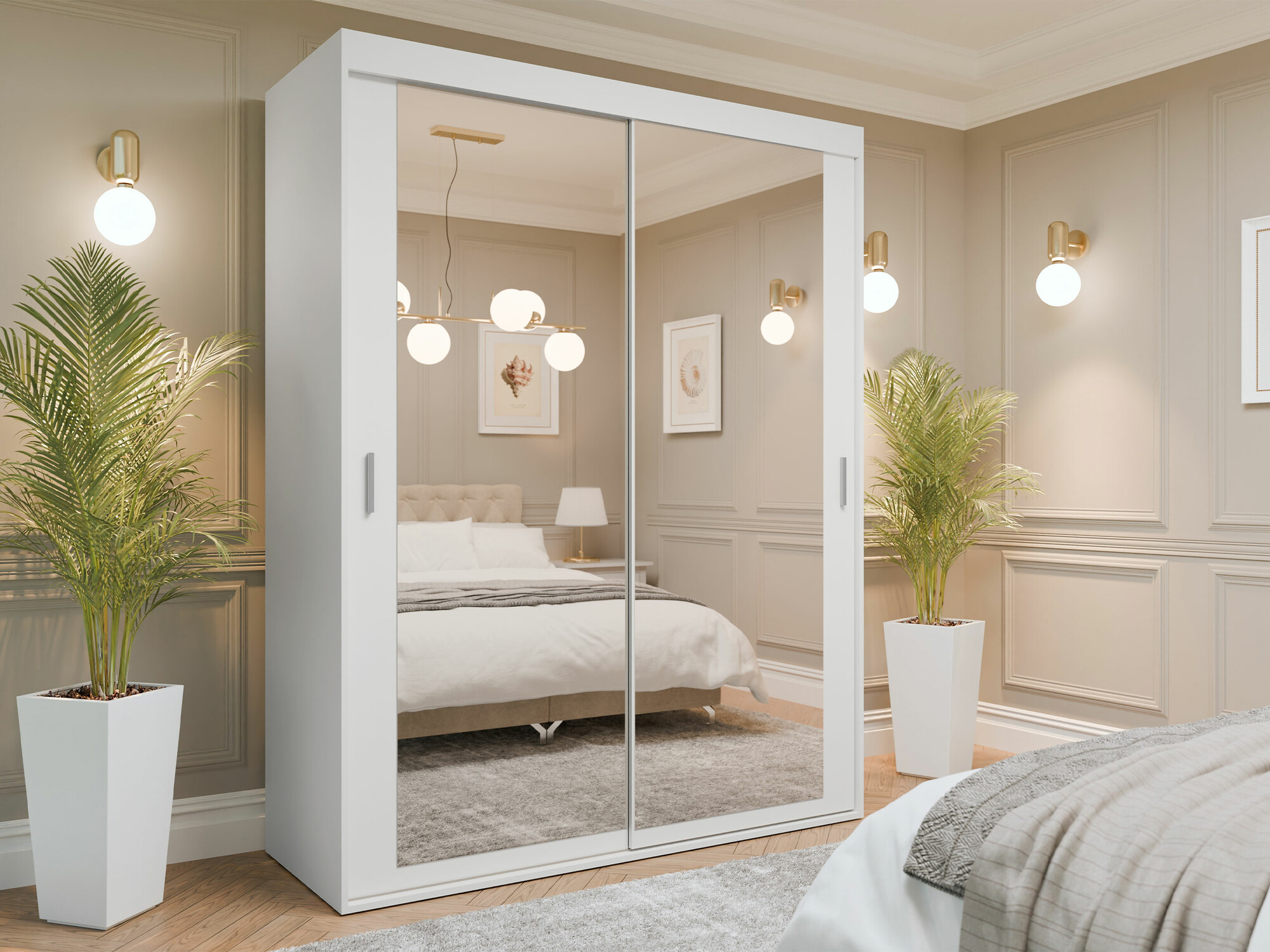 Armoire Apopka 103 (Blanc)