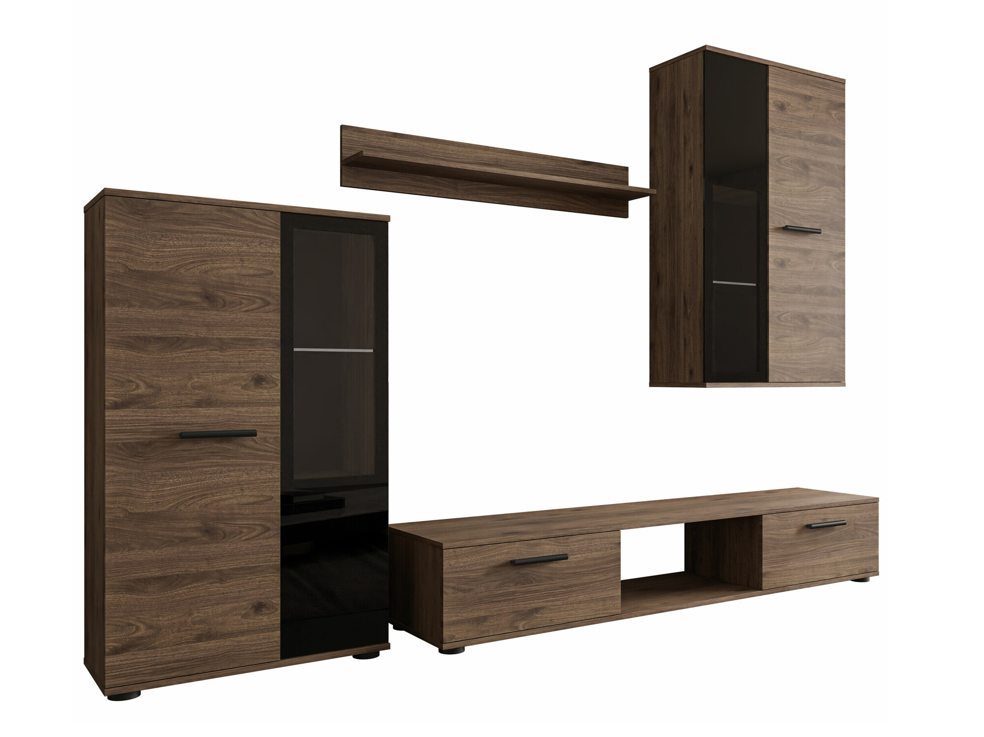 Ensemble de salon Genio (Noyer)