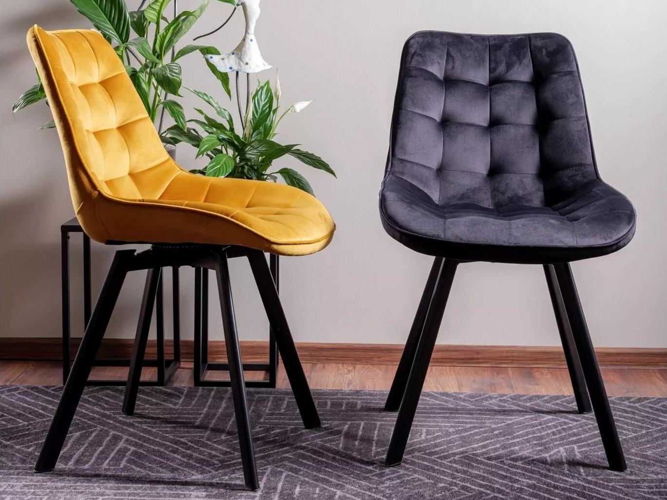 Chaise Detroit 747 (Noir)