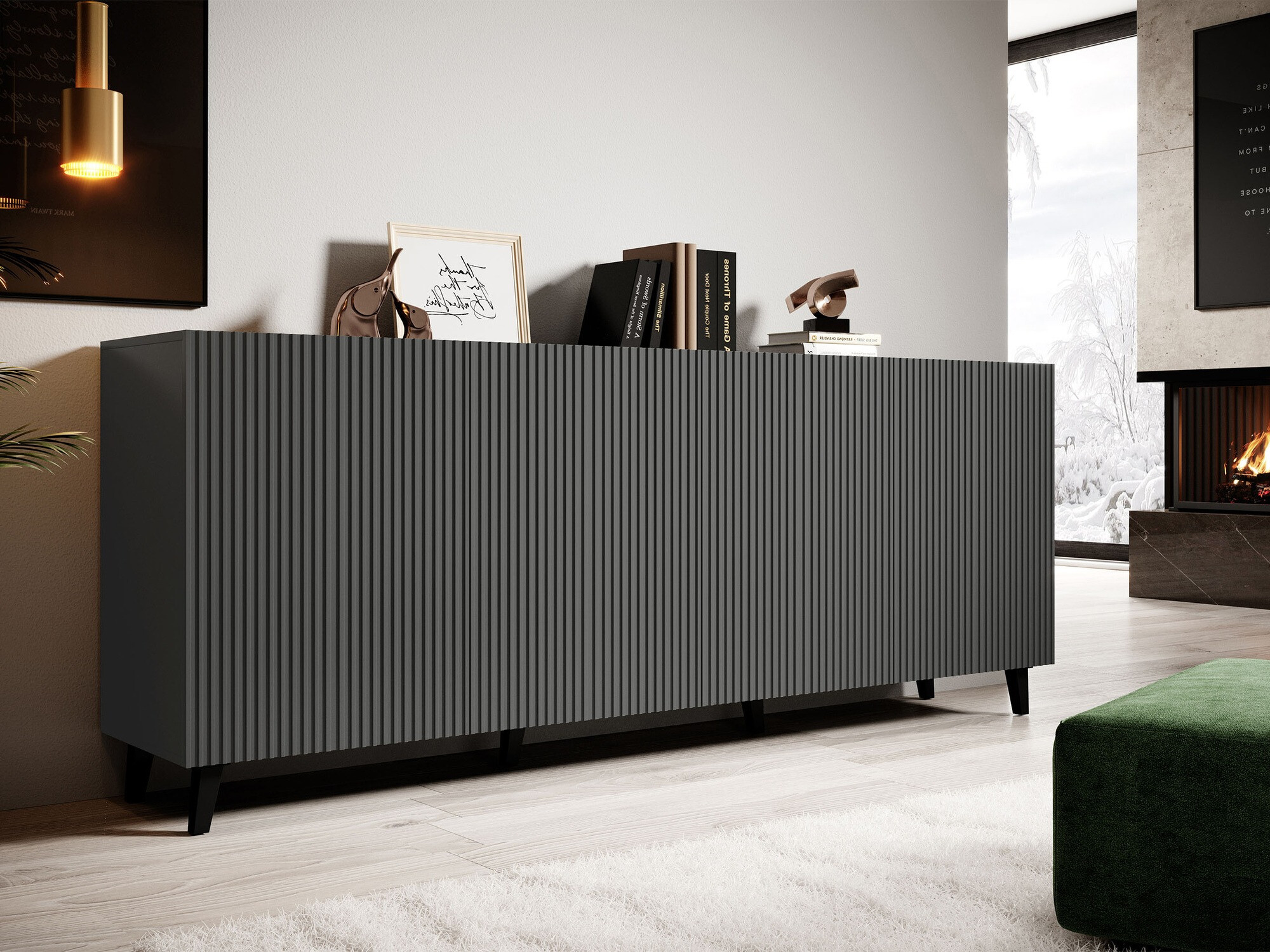 Buffet Comes (Anthracite)