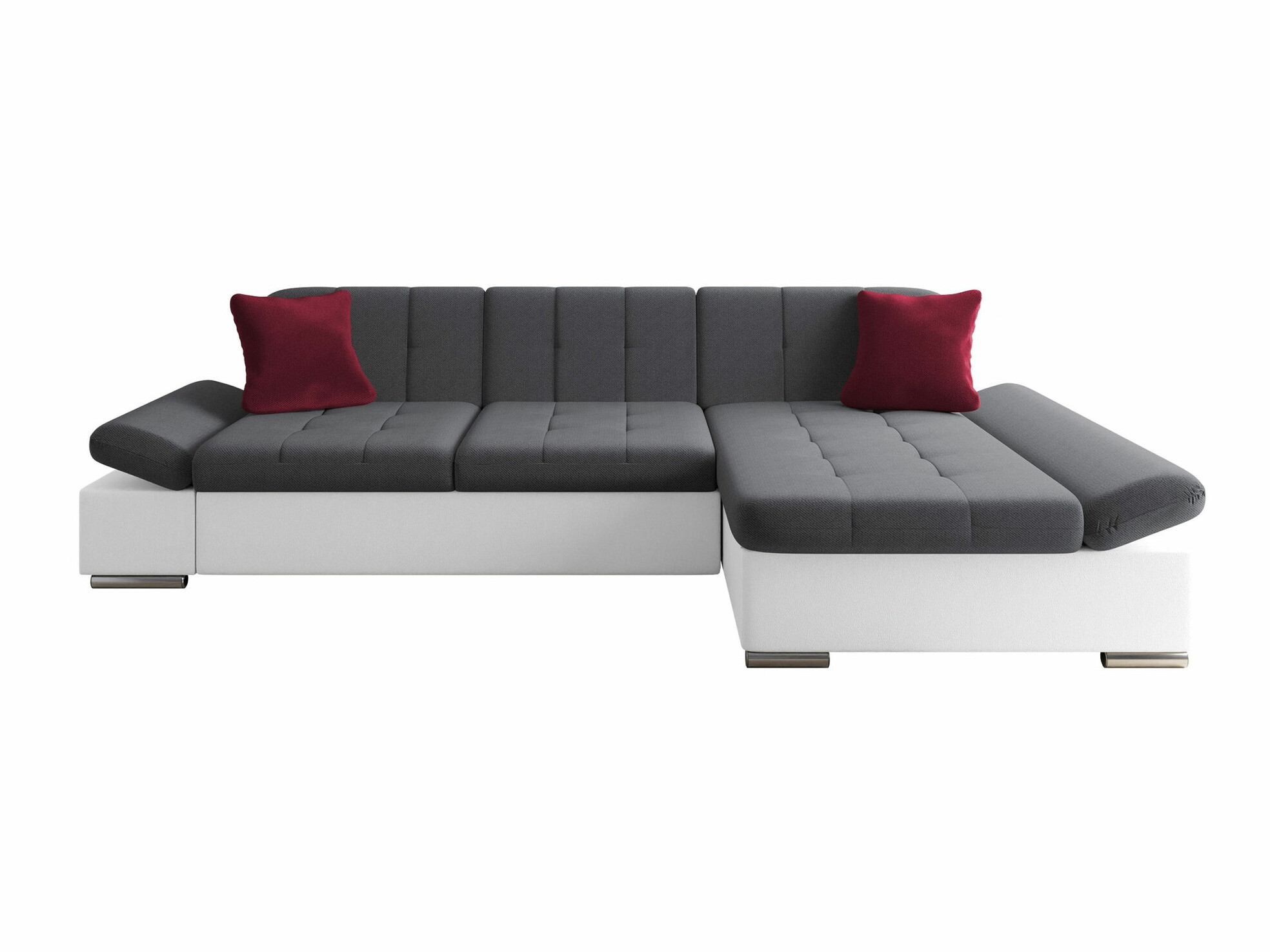 Canapé d'angle Comfivo Serenitas (Soft 017 + Kronos 22 + Kronos 02)