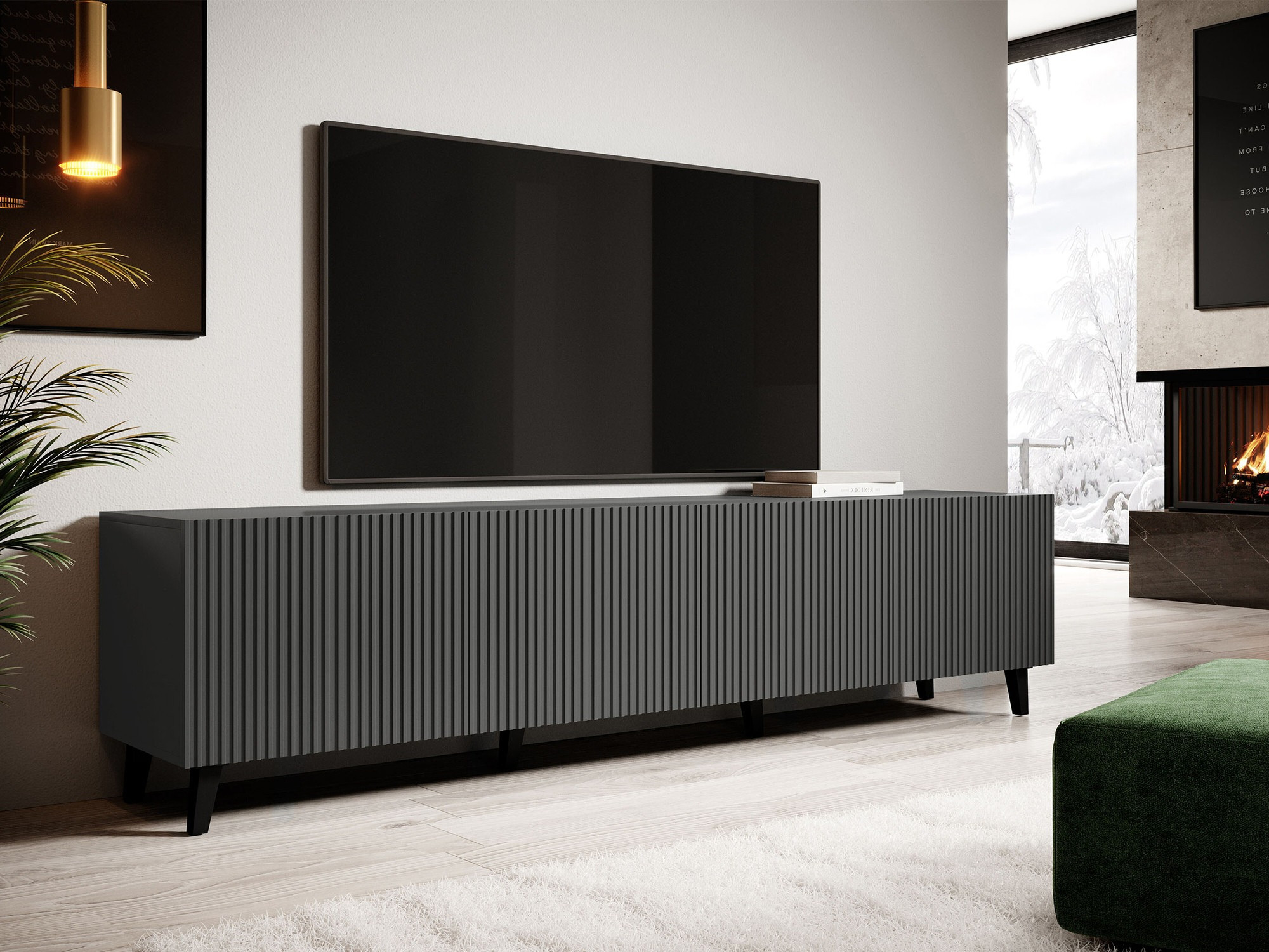 Meuble TV Comes I (Anthracite)