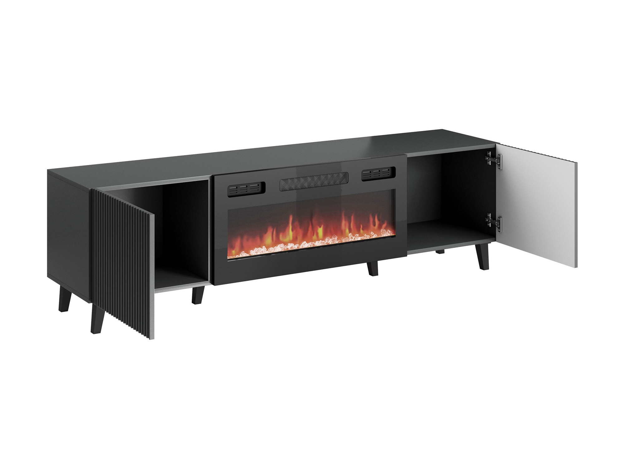 Meuble TV Comes II (Anthracite)
