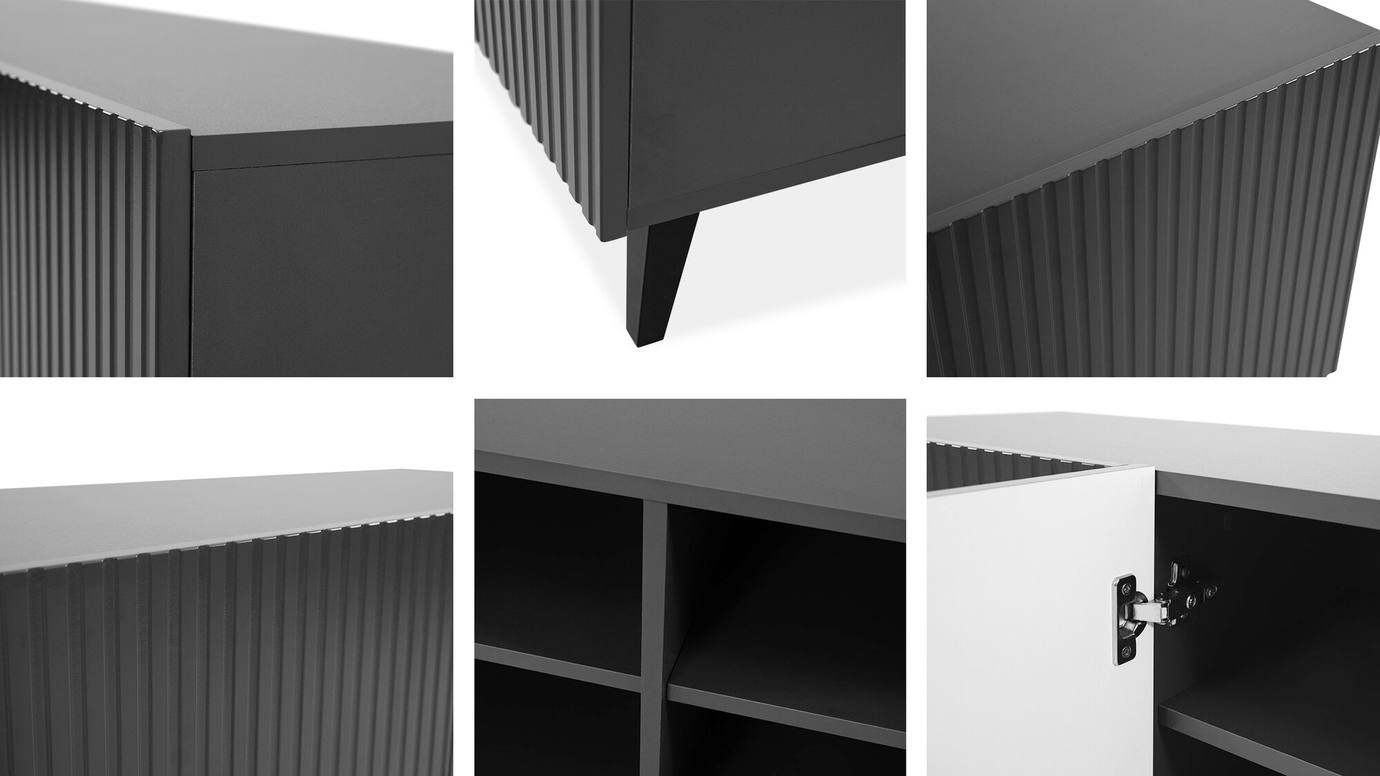 Meuble TV Comes II (Anthracite)