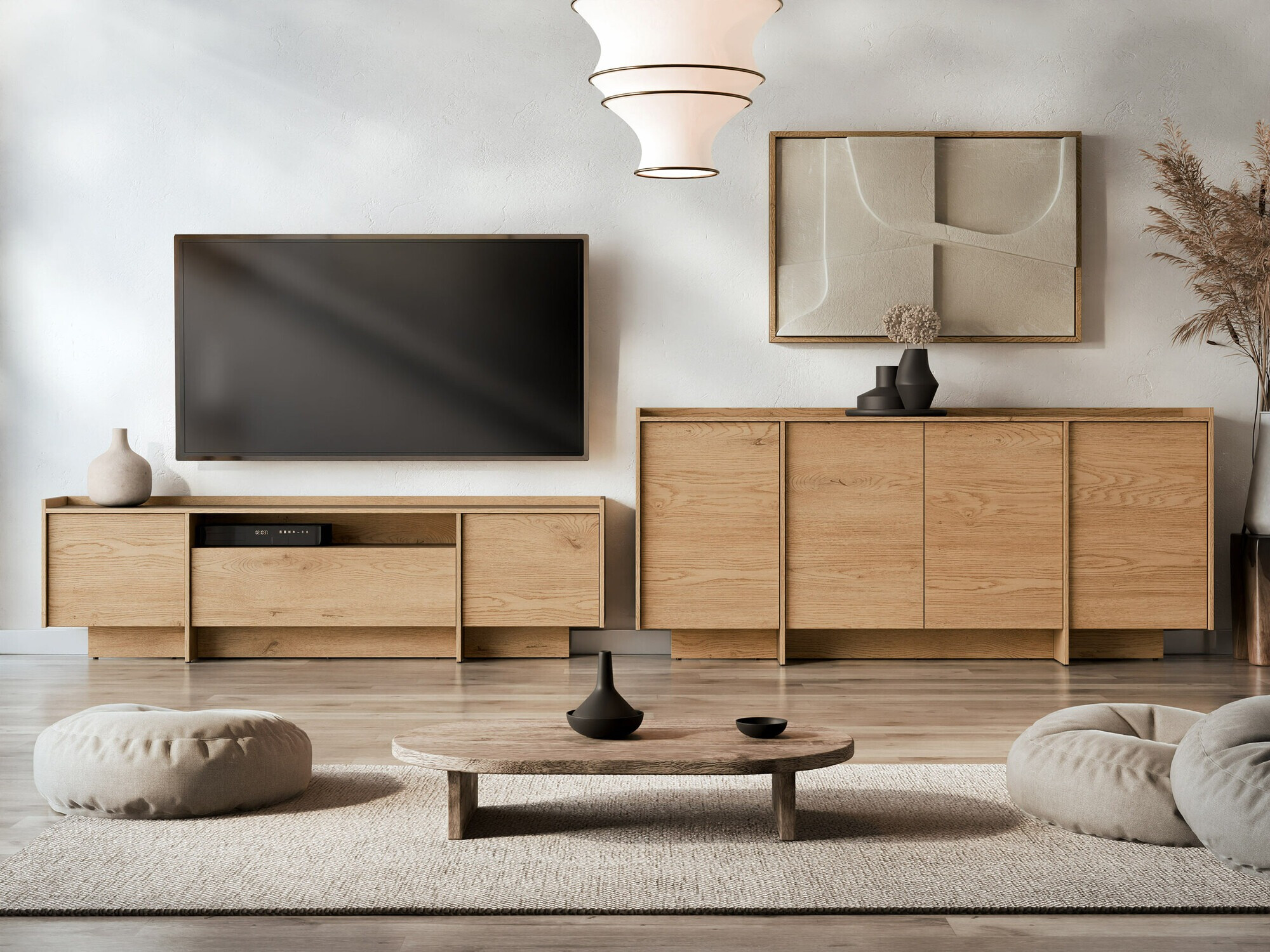 Meuble TV Filus (Chêne)