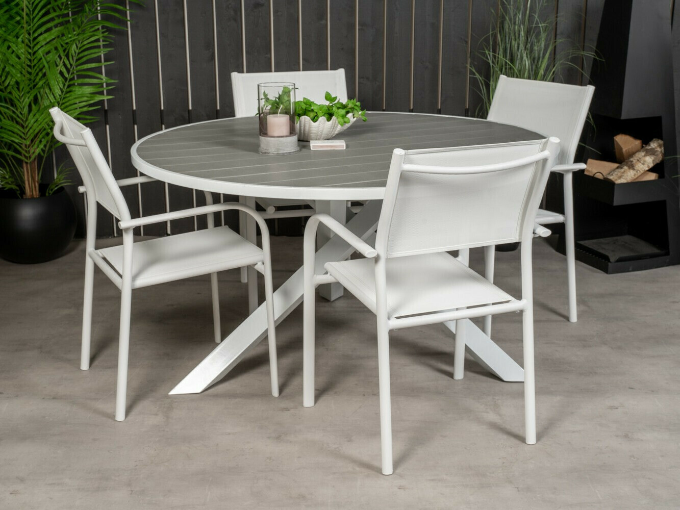 Ensemble table et chaises Dallas 2354