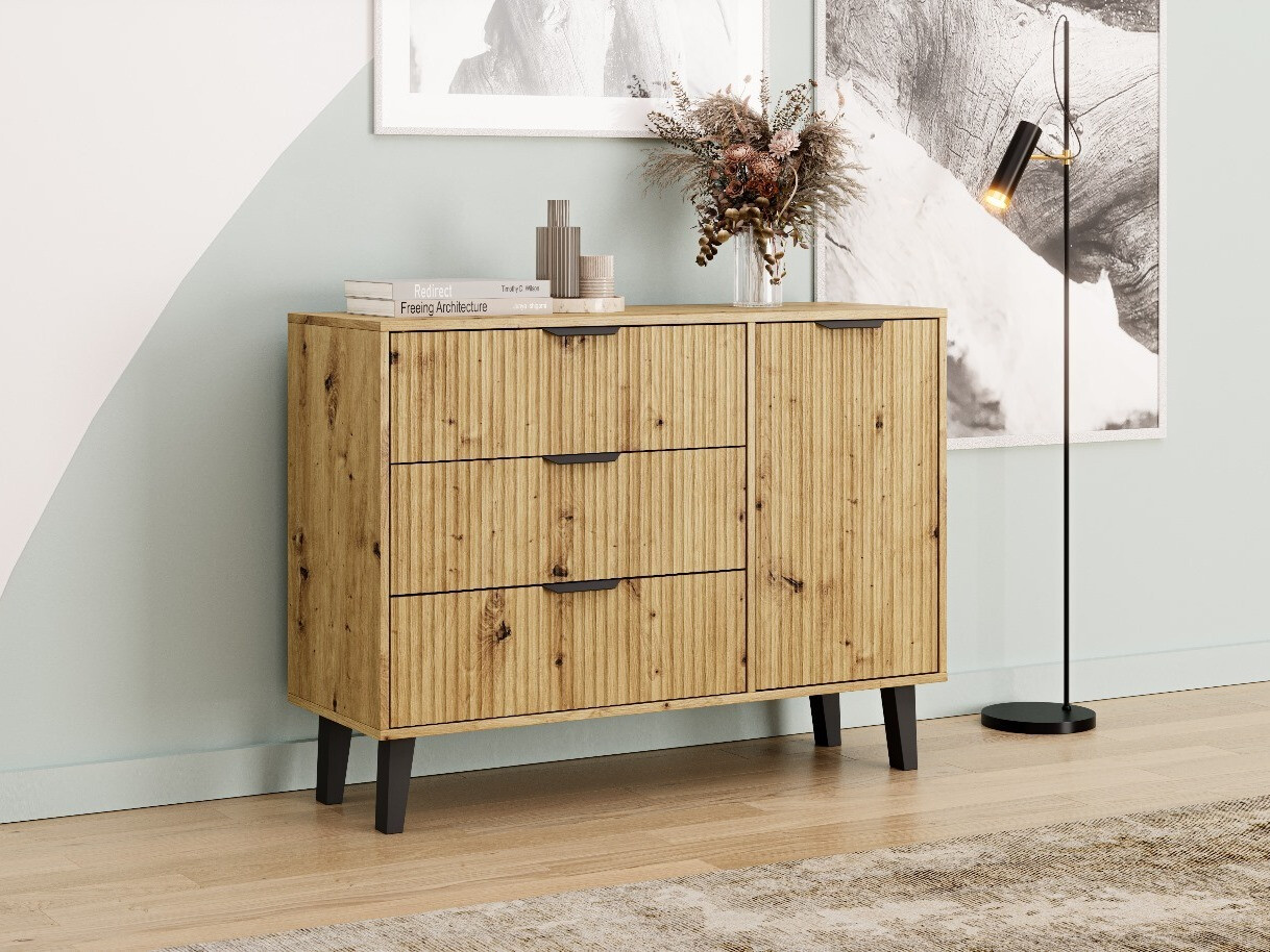 Commode Mandeville 280 (Chêne Artisan)