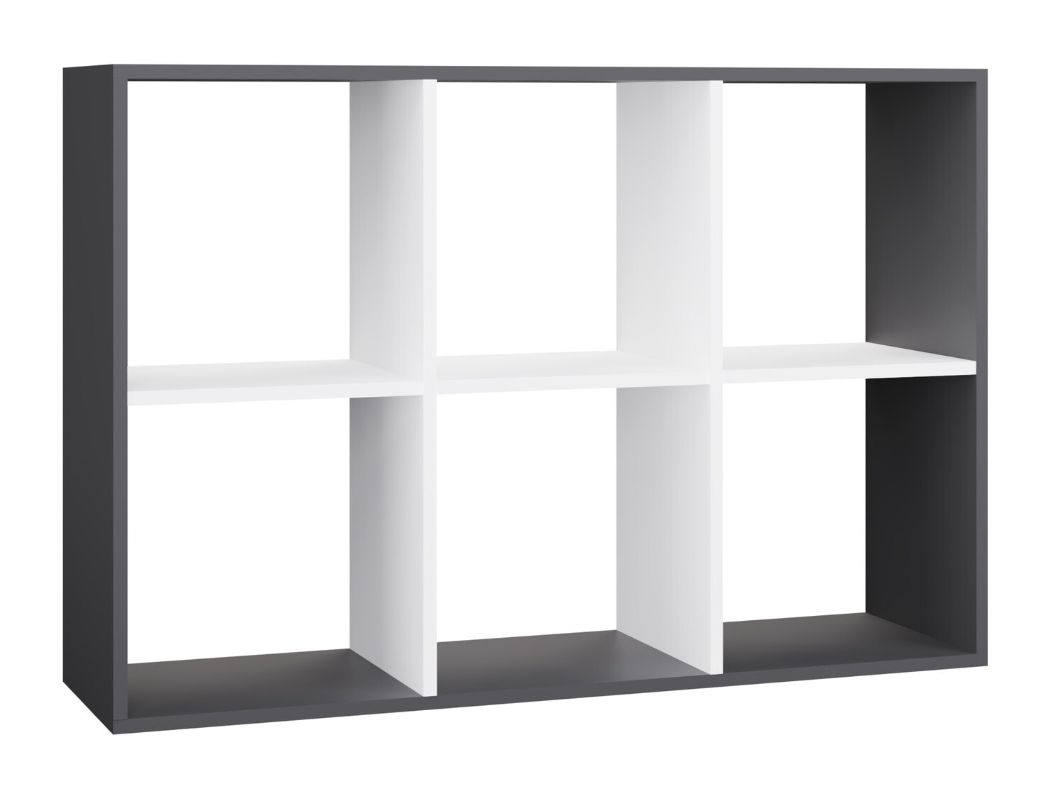 Étagère Mandeville 287 (Blanc + Anthracite)