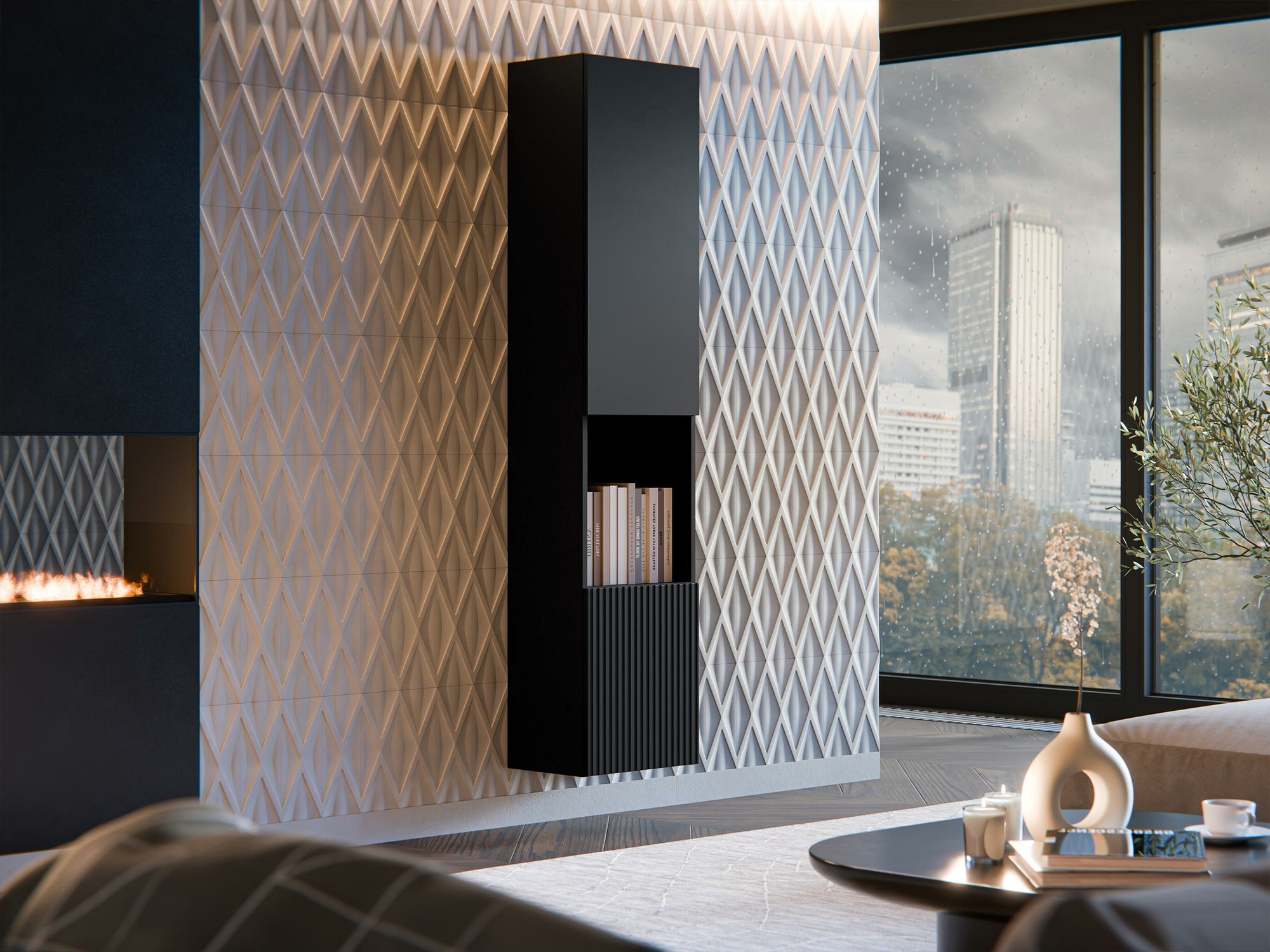 Étagère murale Species I (Noir)