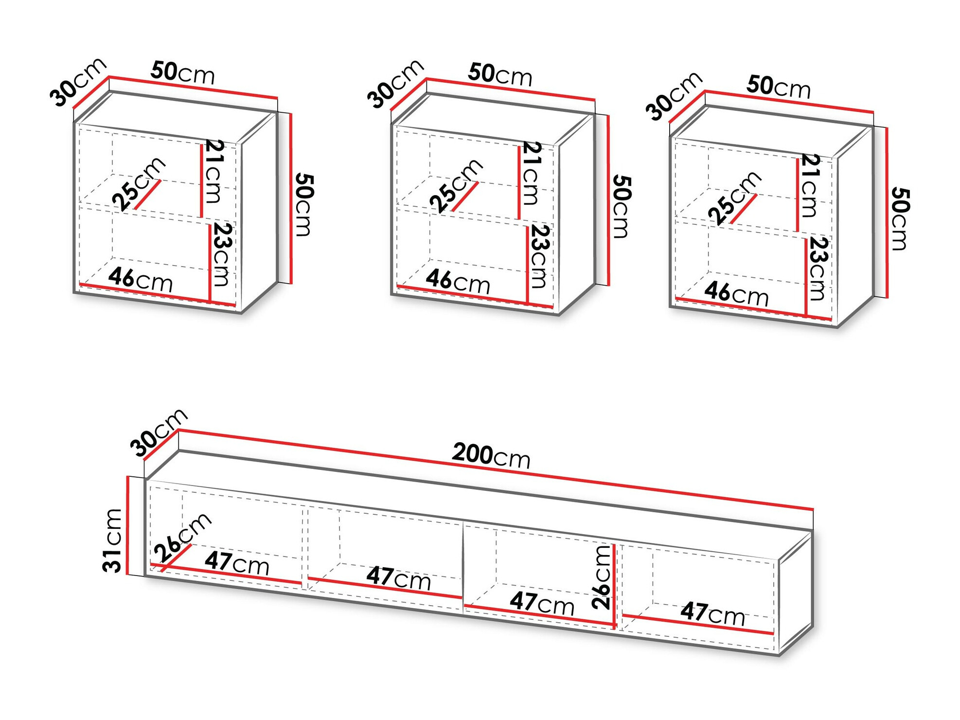 Ensemble de salon Species IV (Noir)