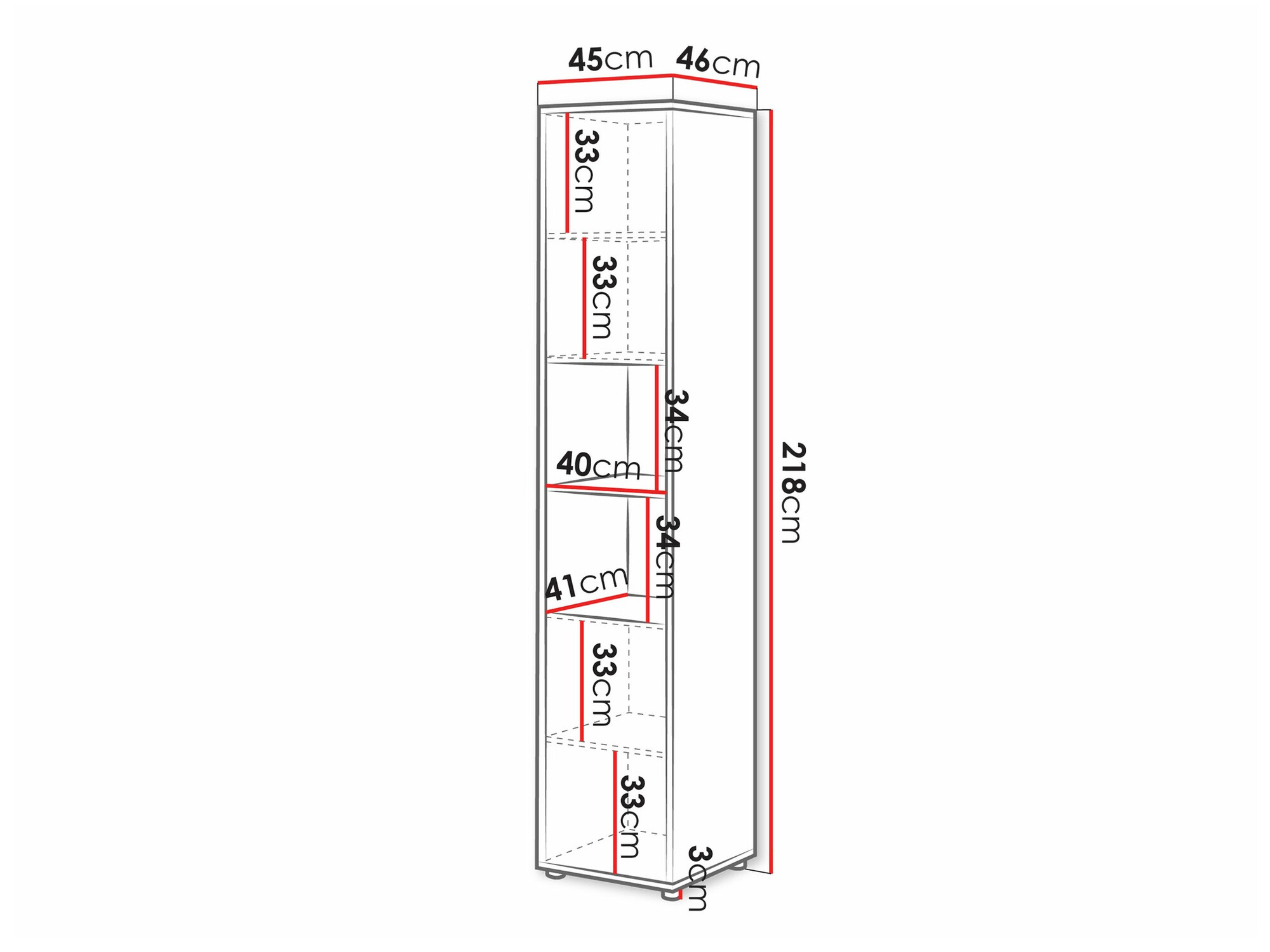 Ensemble de meubles Concept Pro Lenart XI (Blanc)