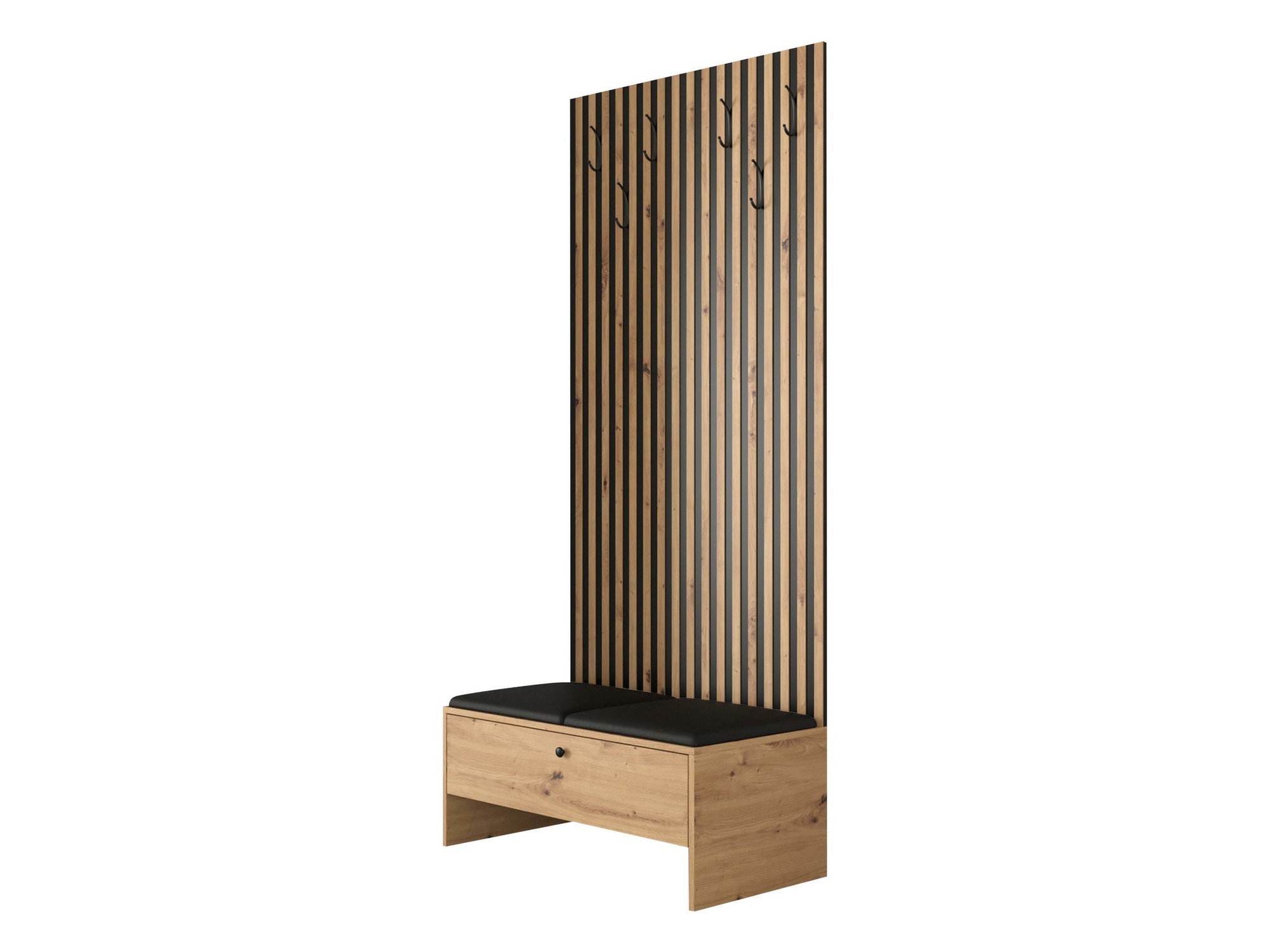 Ensemble de meubles d’entrée Donio IV (Chêne Artisan + Soft 011)