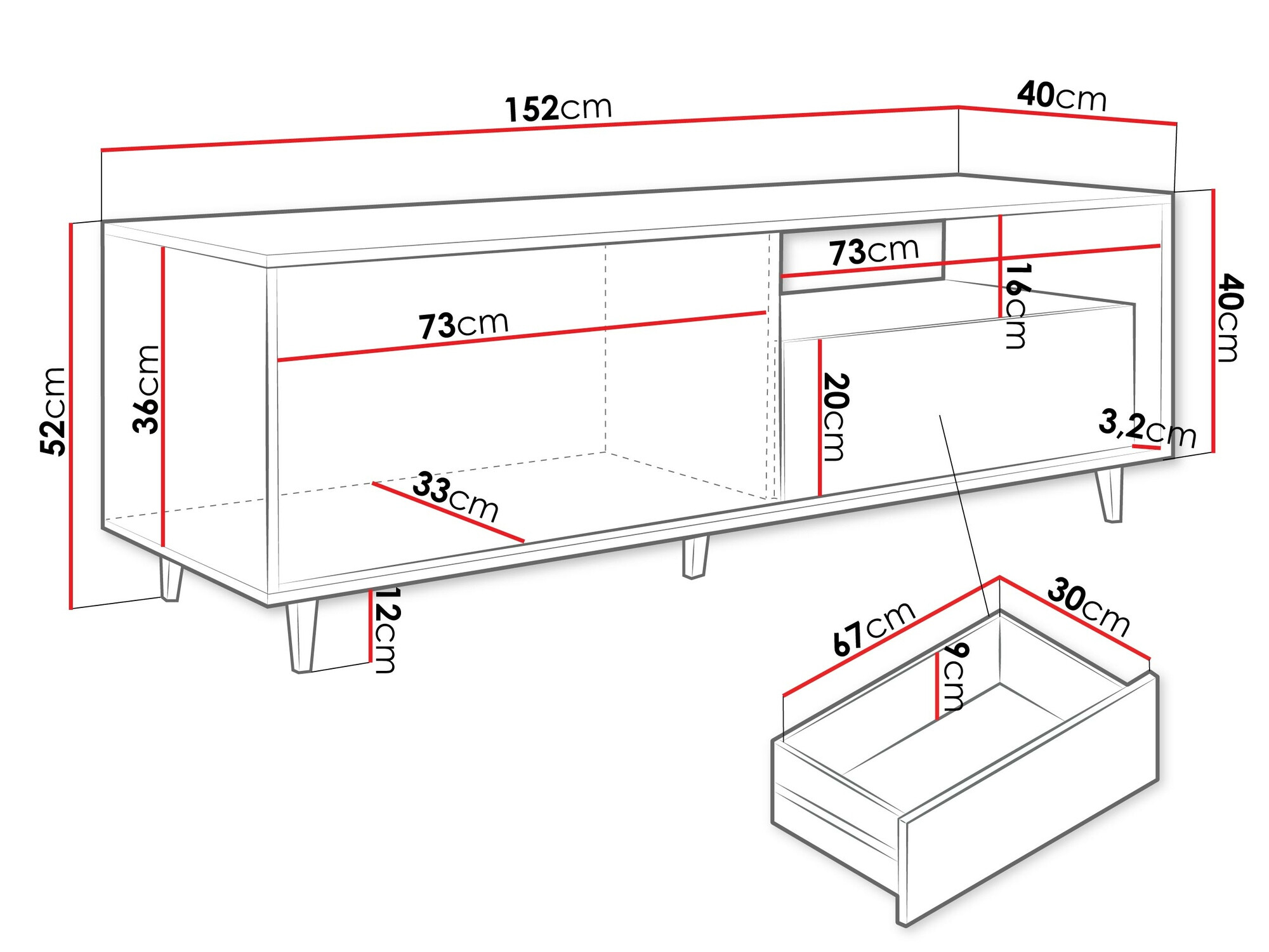 Meuble TV Comfivo Romtori