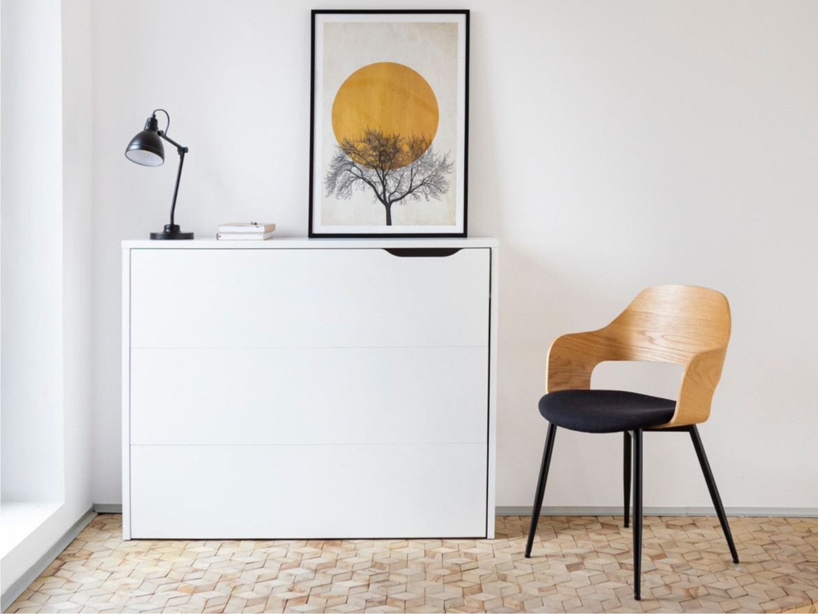 Bureau d'angle Concept Pro Lenart (Blanc)