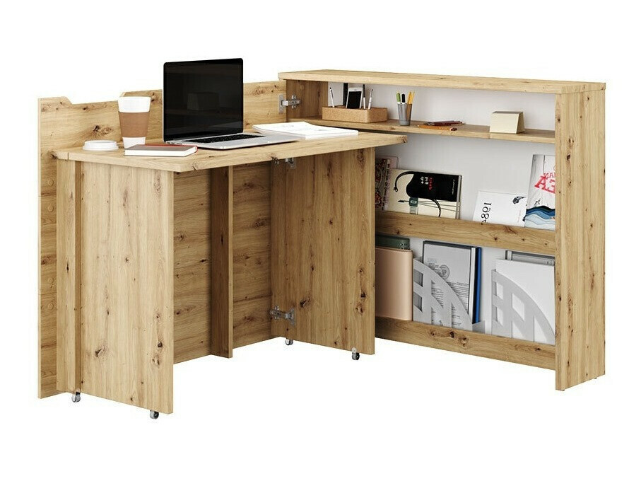 Bureau d'angle Concept Pro Lenart (Chêne Artisan)