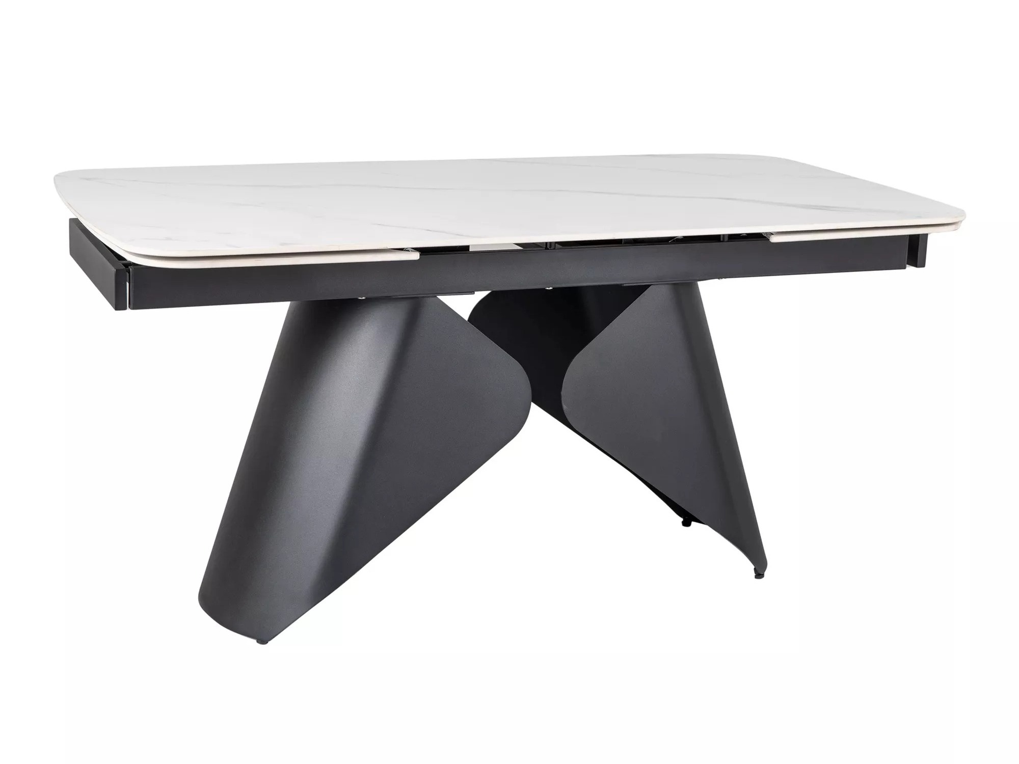 Table Detroit 757 (Marbre blanc + Noir)