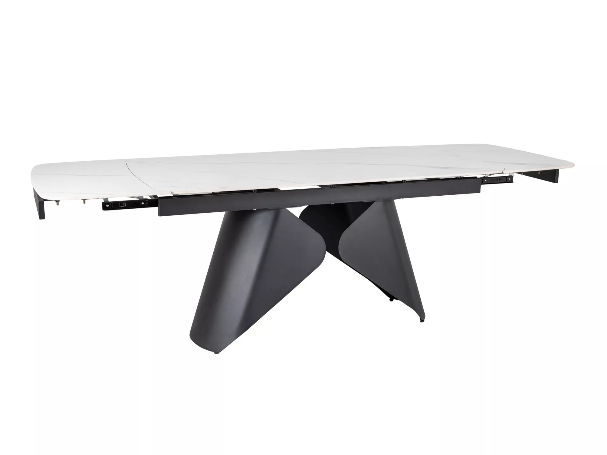 Table Detroit 757 (Marbre blanc + Noir)