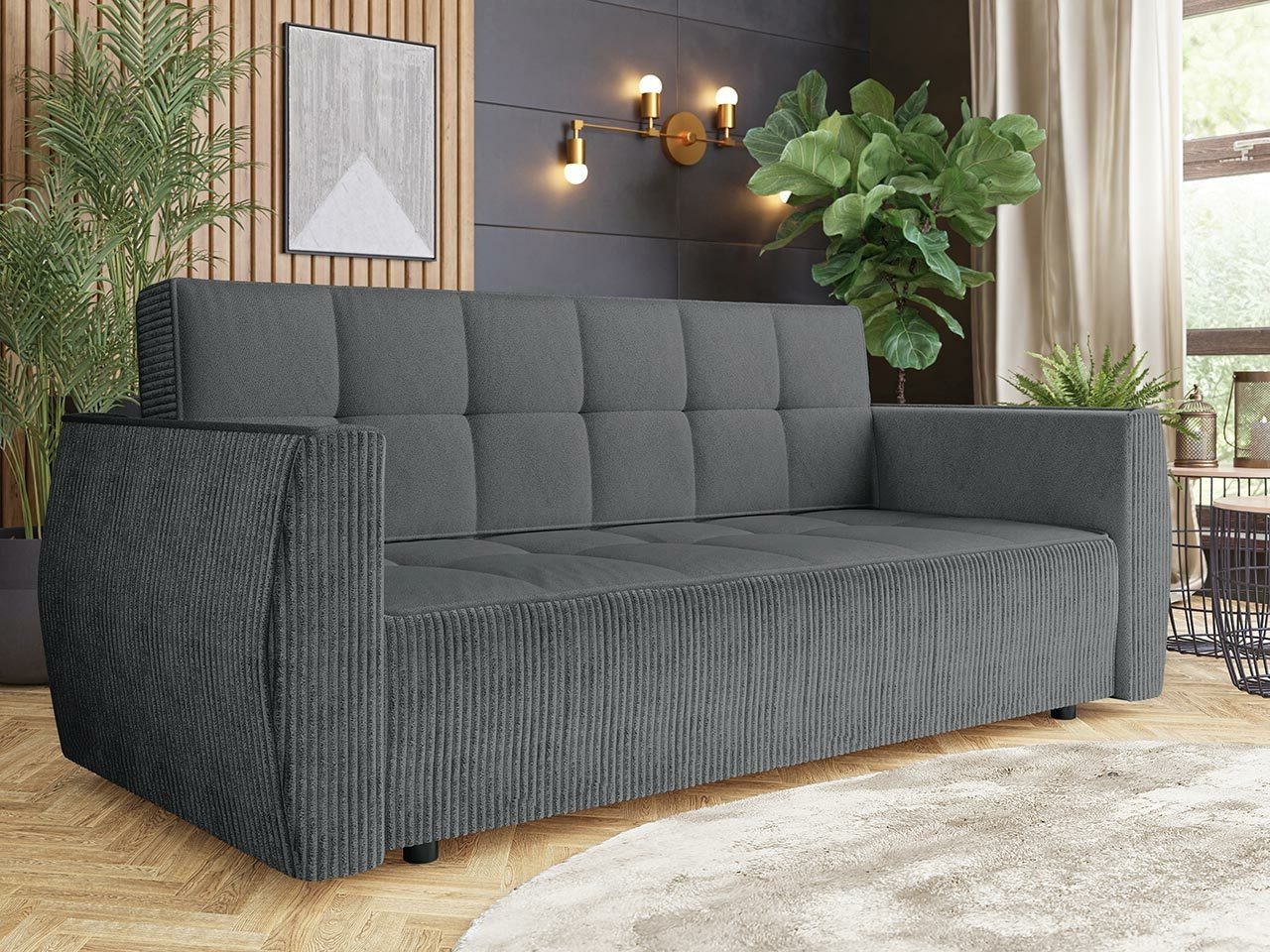 Canapé convertible Edinburg 107 (Poso 22 + Kronos 22)