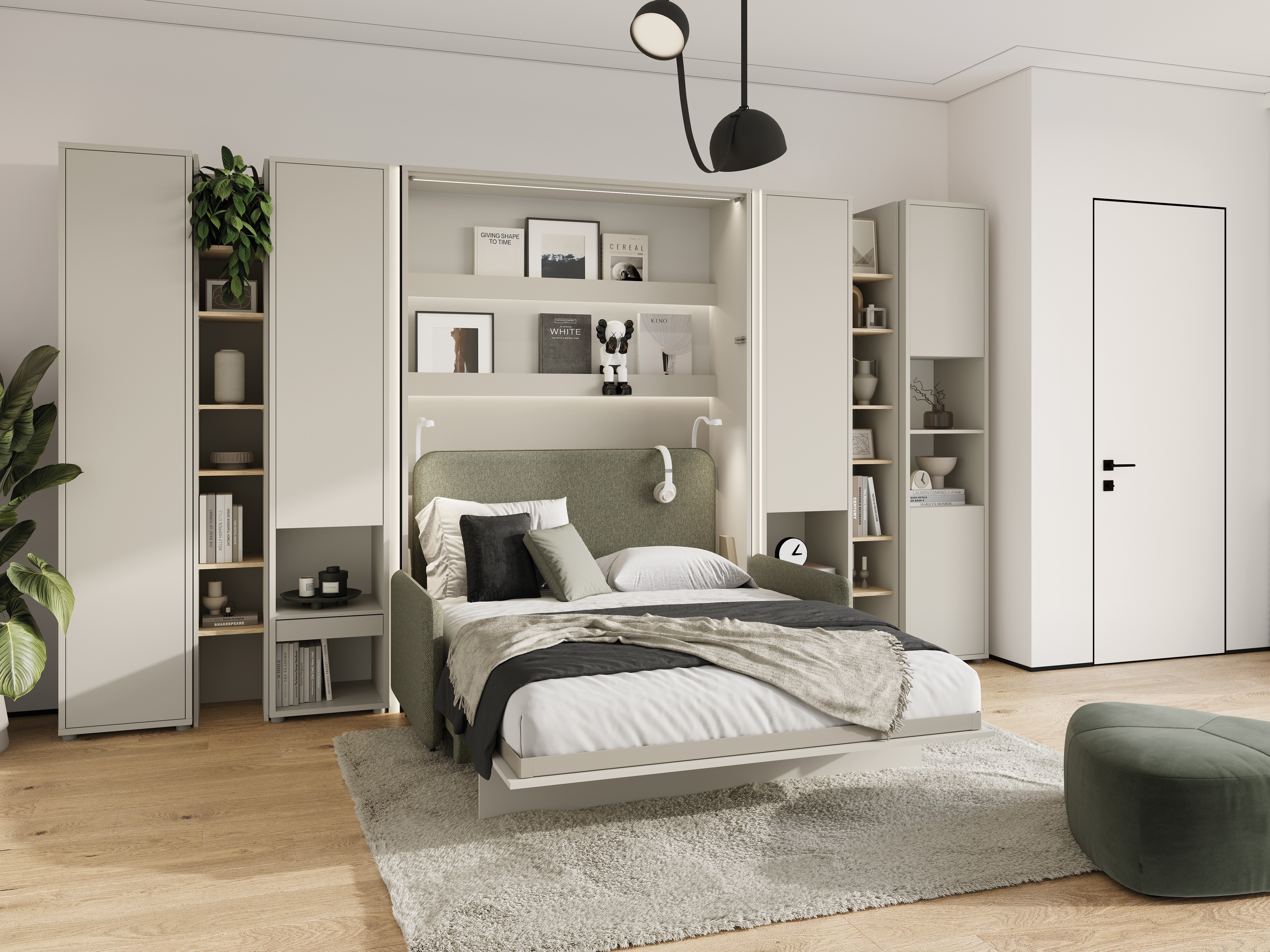 Lit escamotable Concept Pro Lenart (Cachemire)