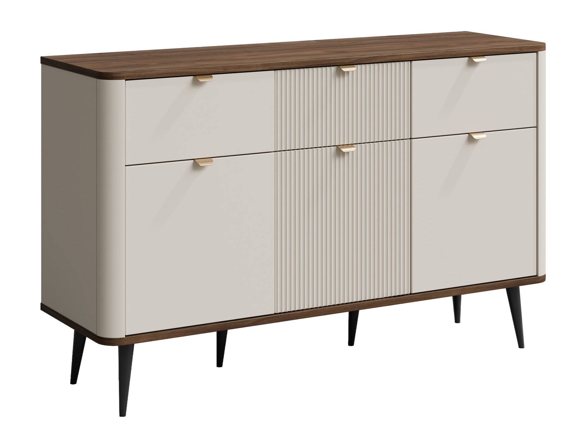 Commode Lufela 109 (Cachemire + Noyer)