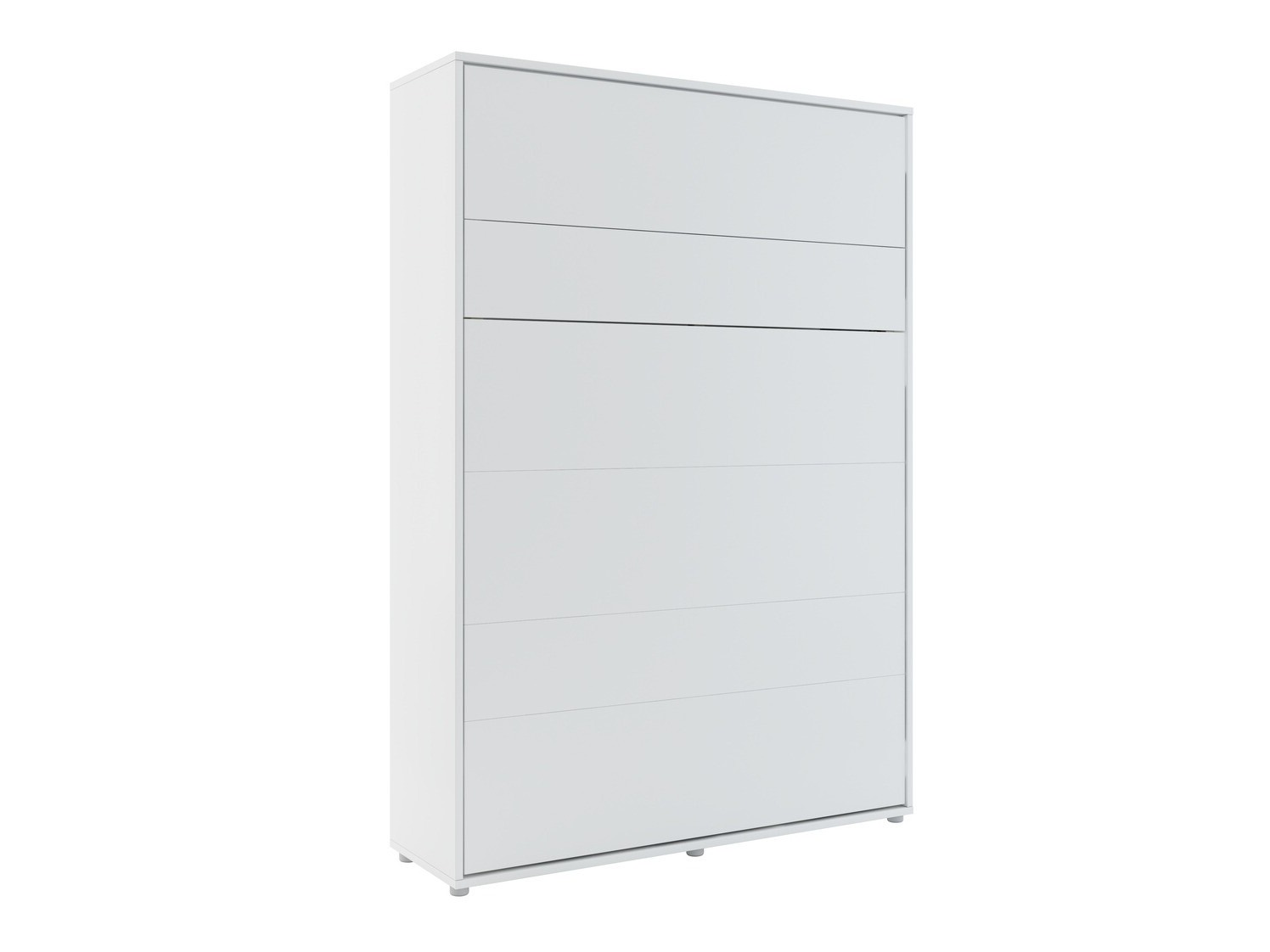 Lit escamotable Concept Pro Lenart VII (Blanc + Gris)