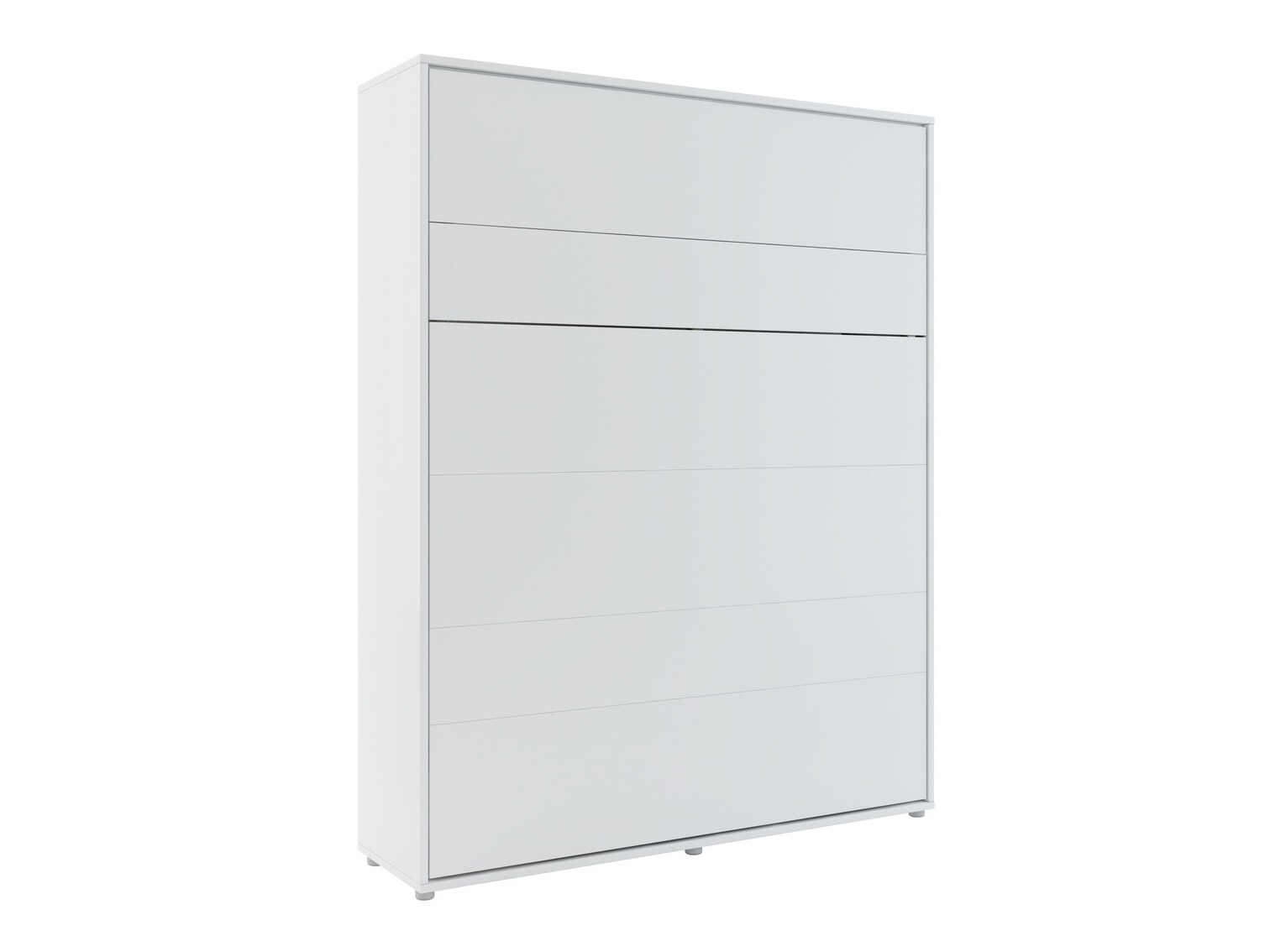 Lit escamotable Concept Pro Lenart VII (Blanc + Gris)