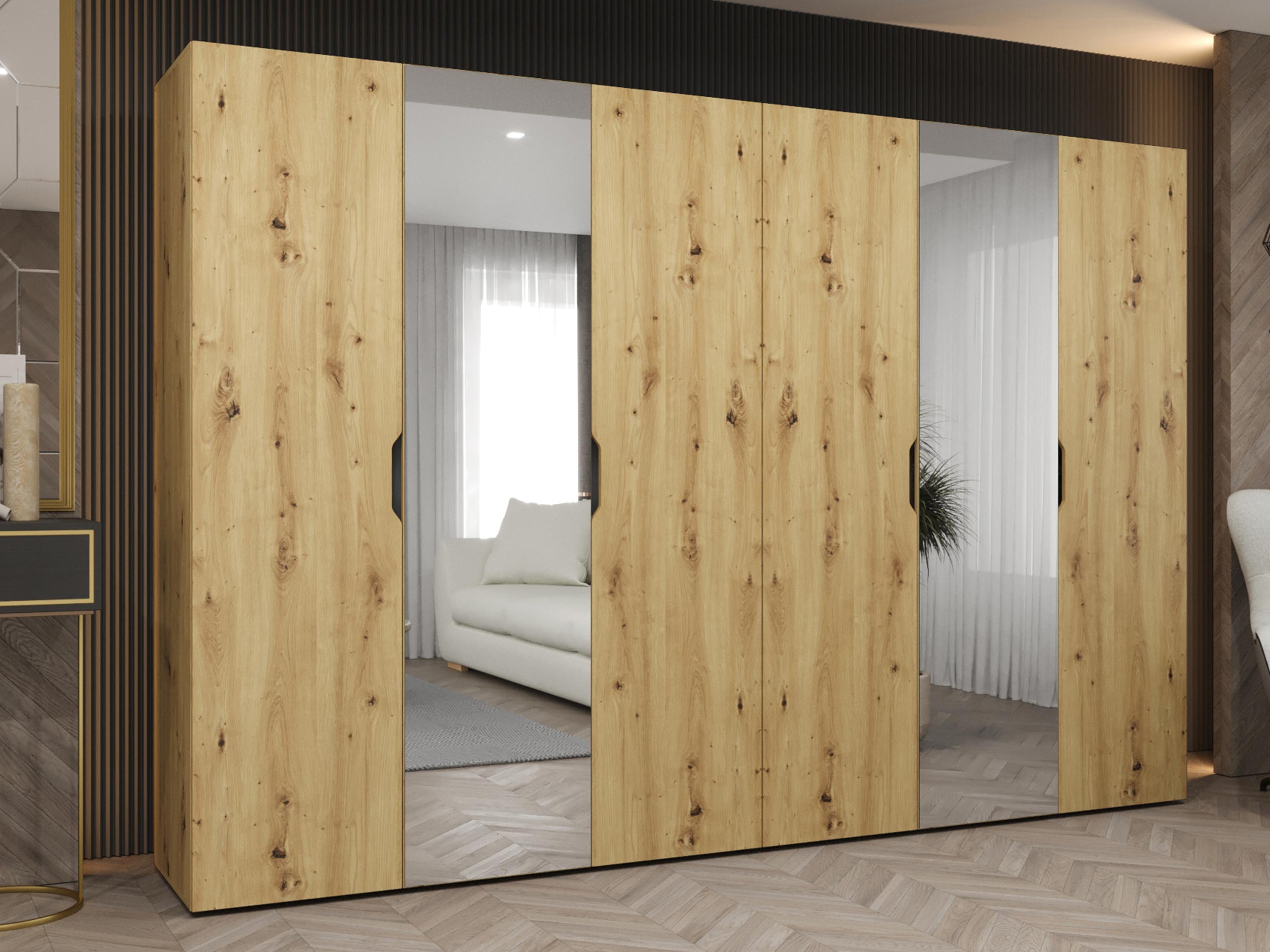 Armoire Hartford 518 (Chêne Artisan)