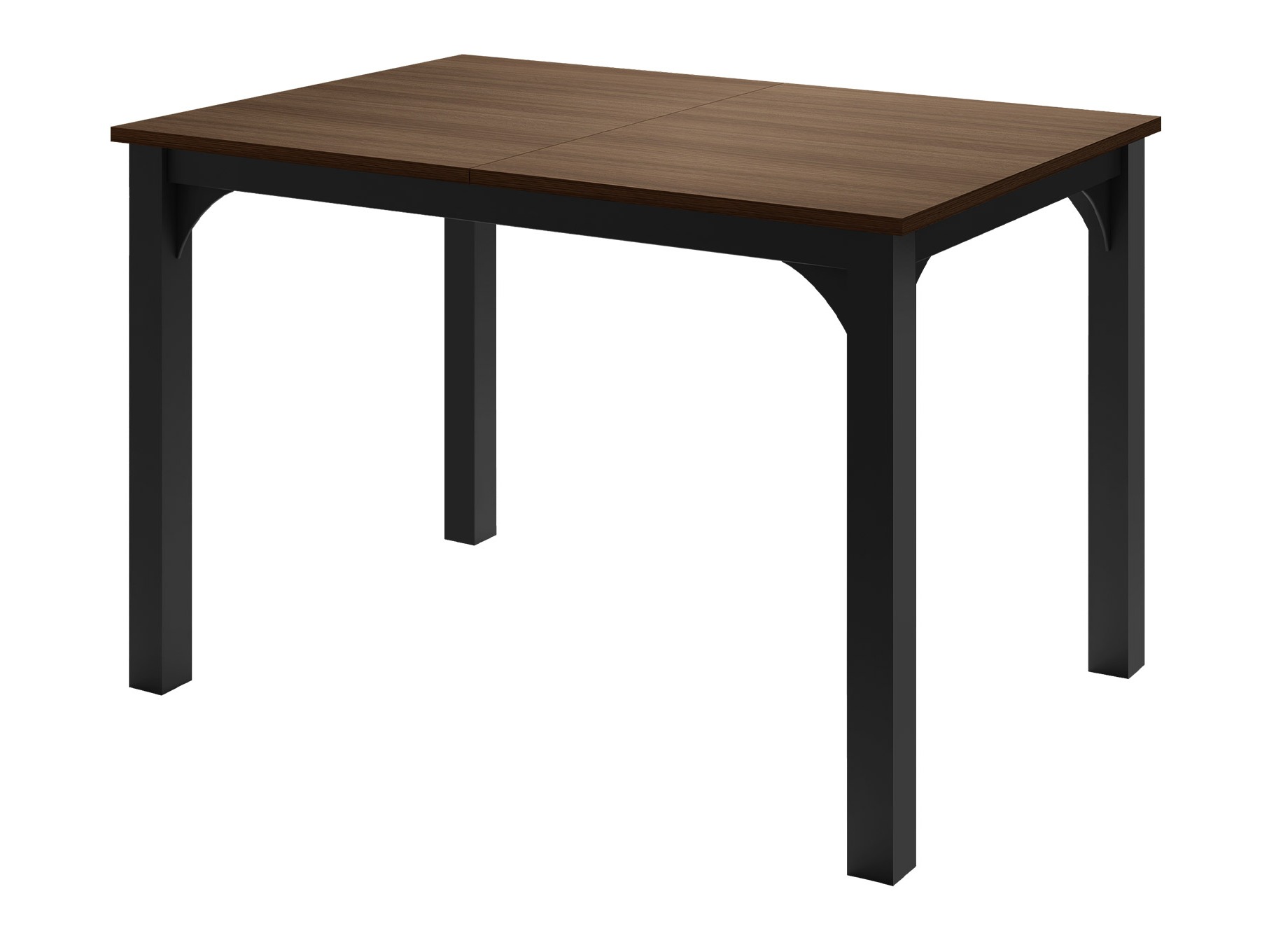 Table Oswego 135 (Noyer + Noir)