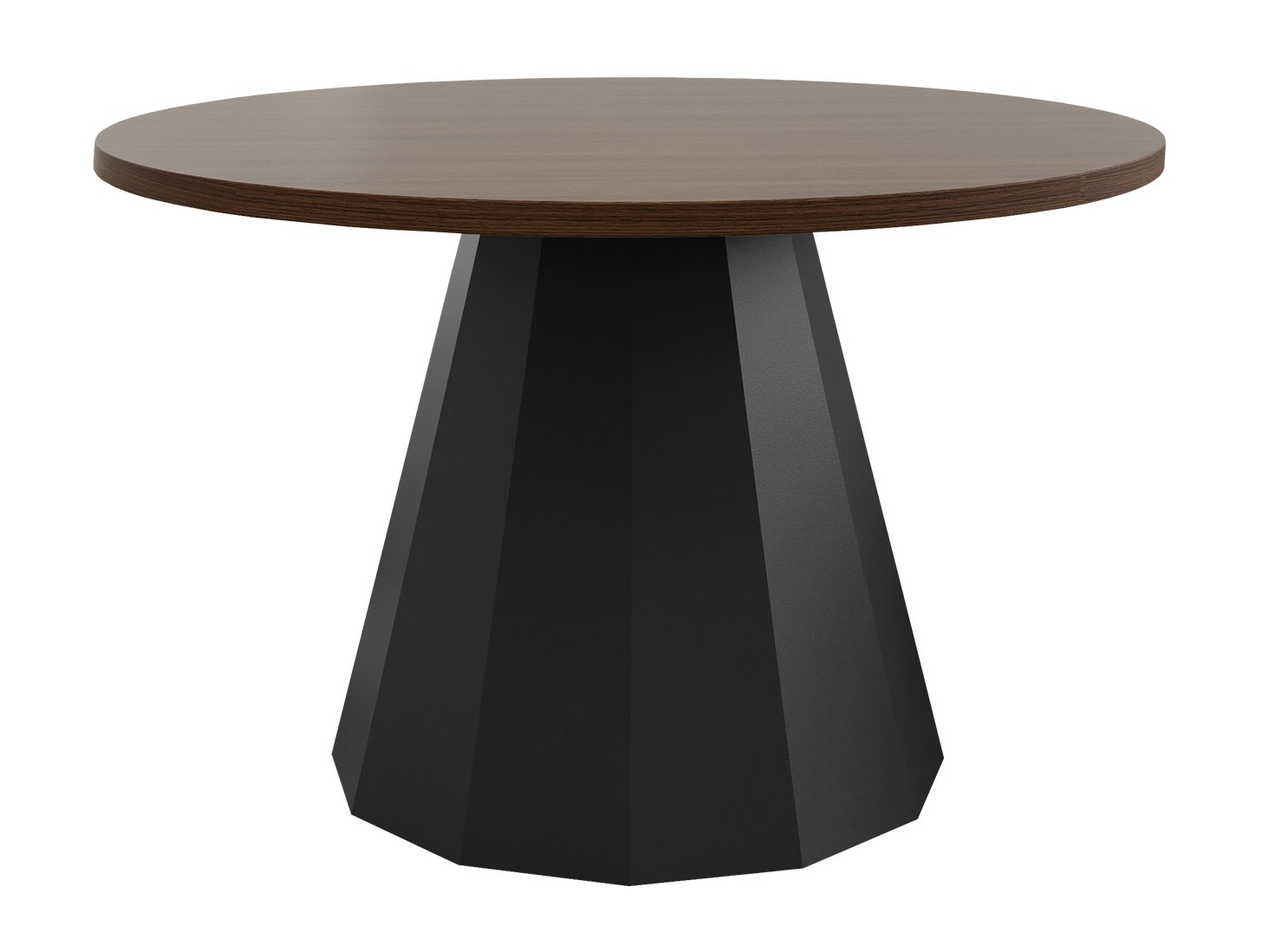 Table basse Oswego 139 (Noir + Noyer)