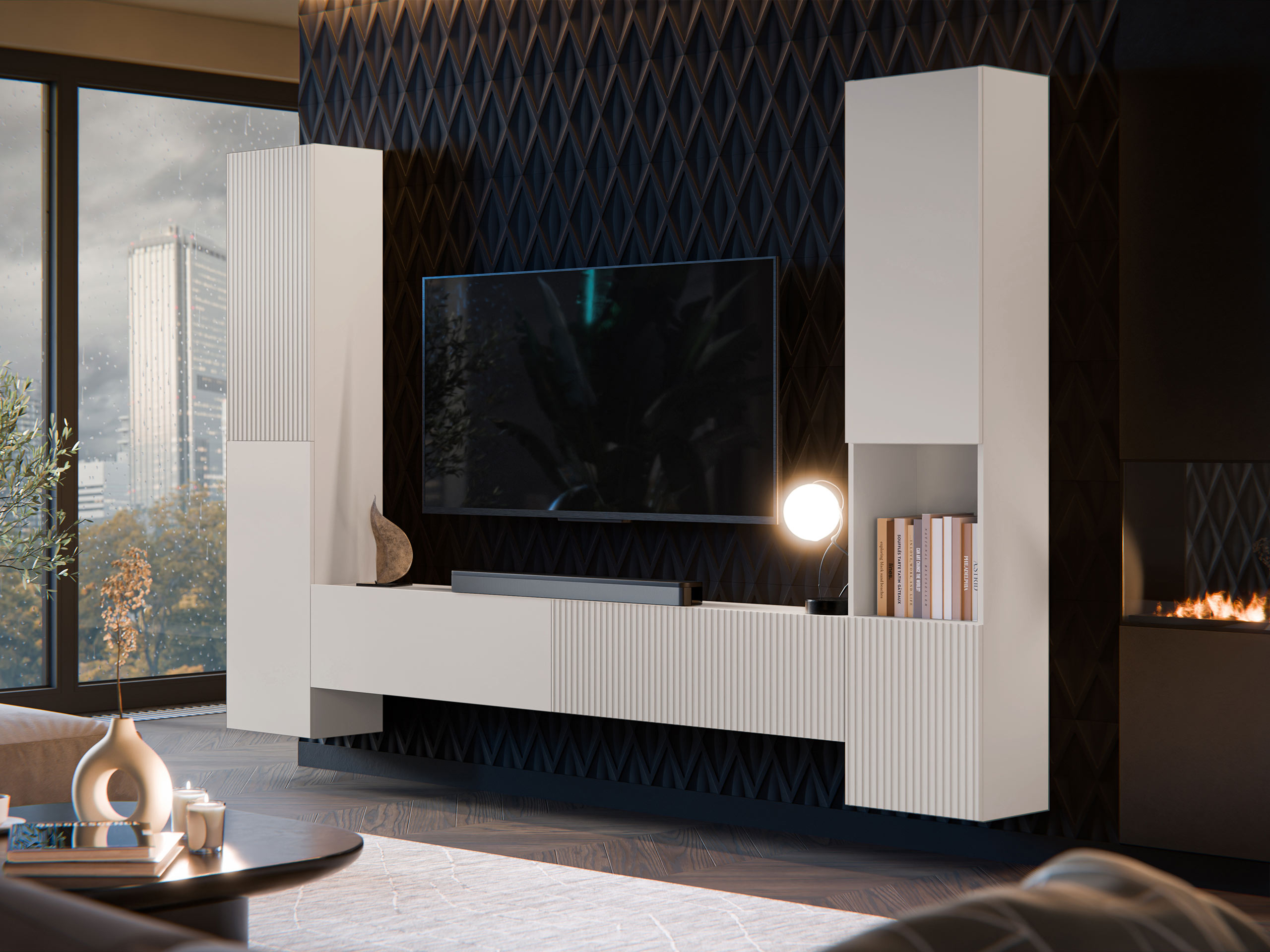 Ensemble de salon Species I (Cachemire)