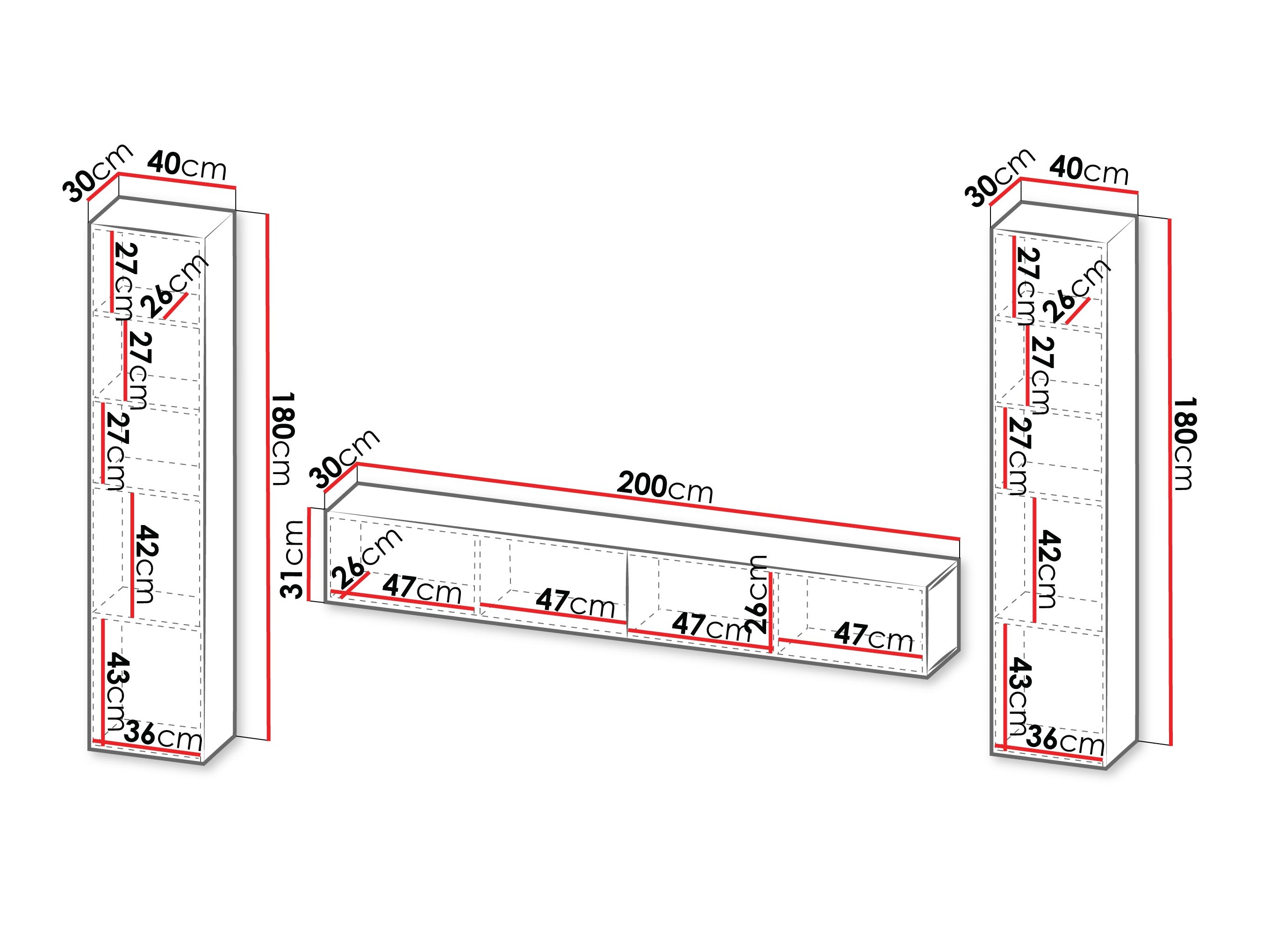 Ensemble de salon Species II (Cachemire)