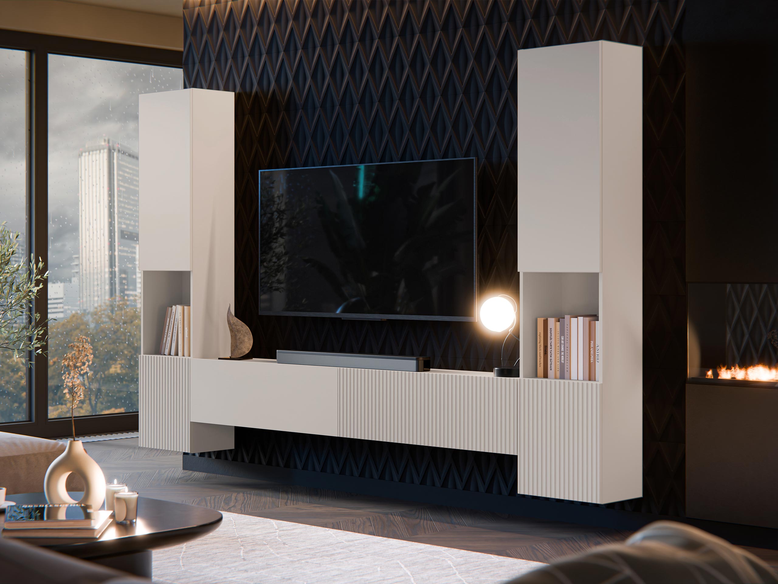 Ensemble de salon Species III (Cachemire)