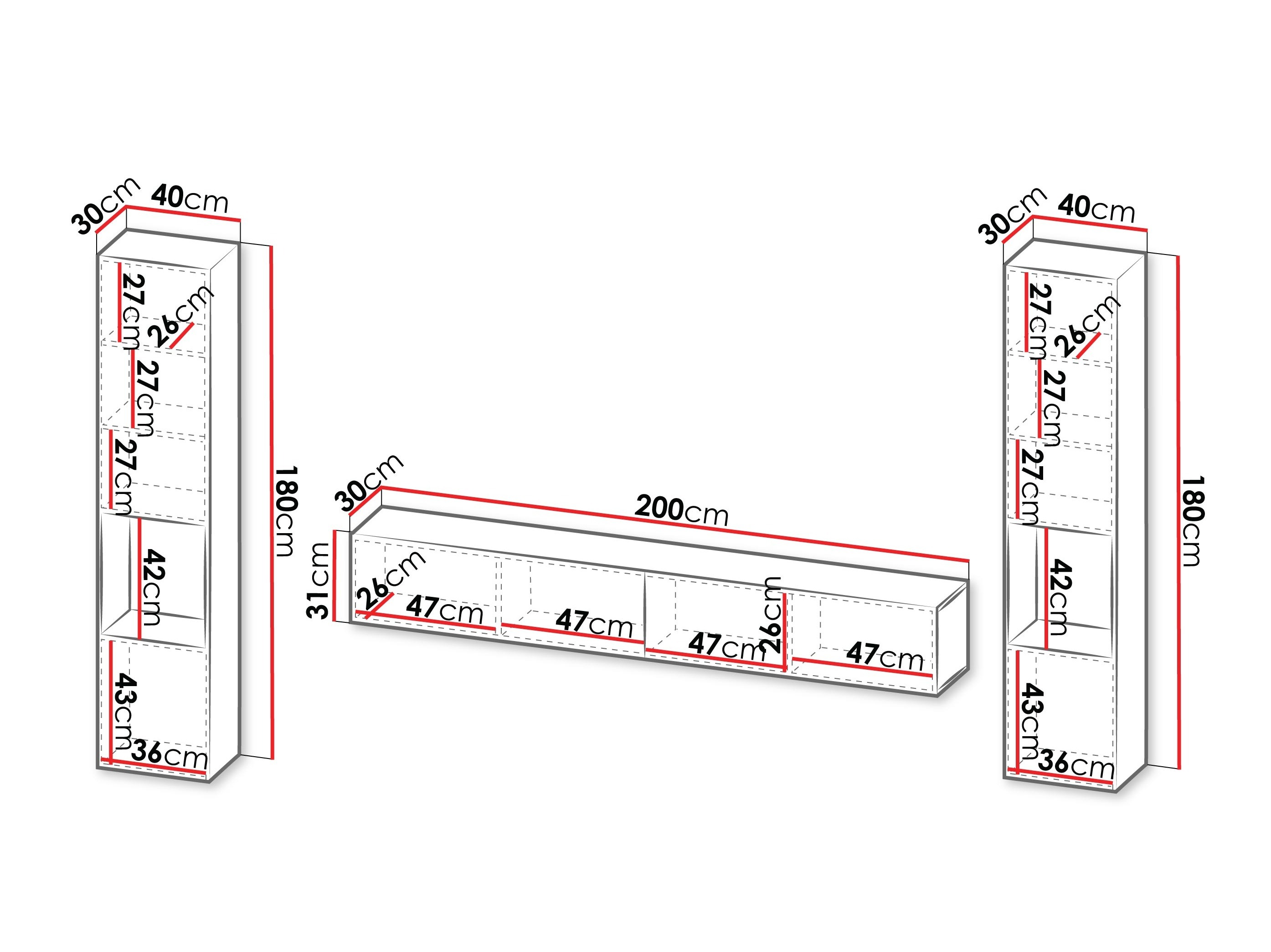 Ensemble de salon Species III (Cachemire)