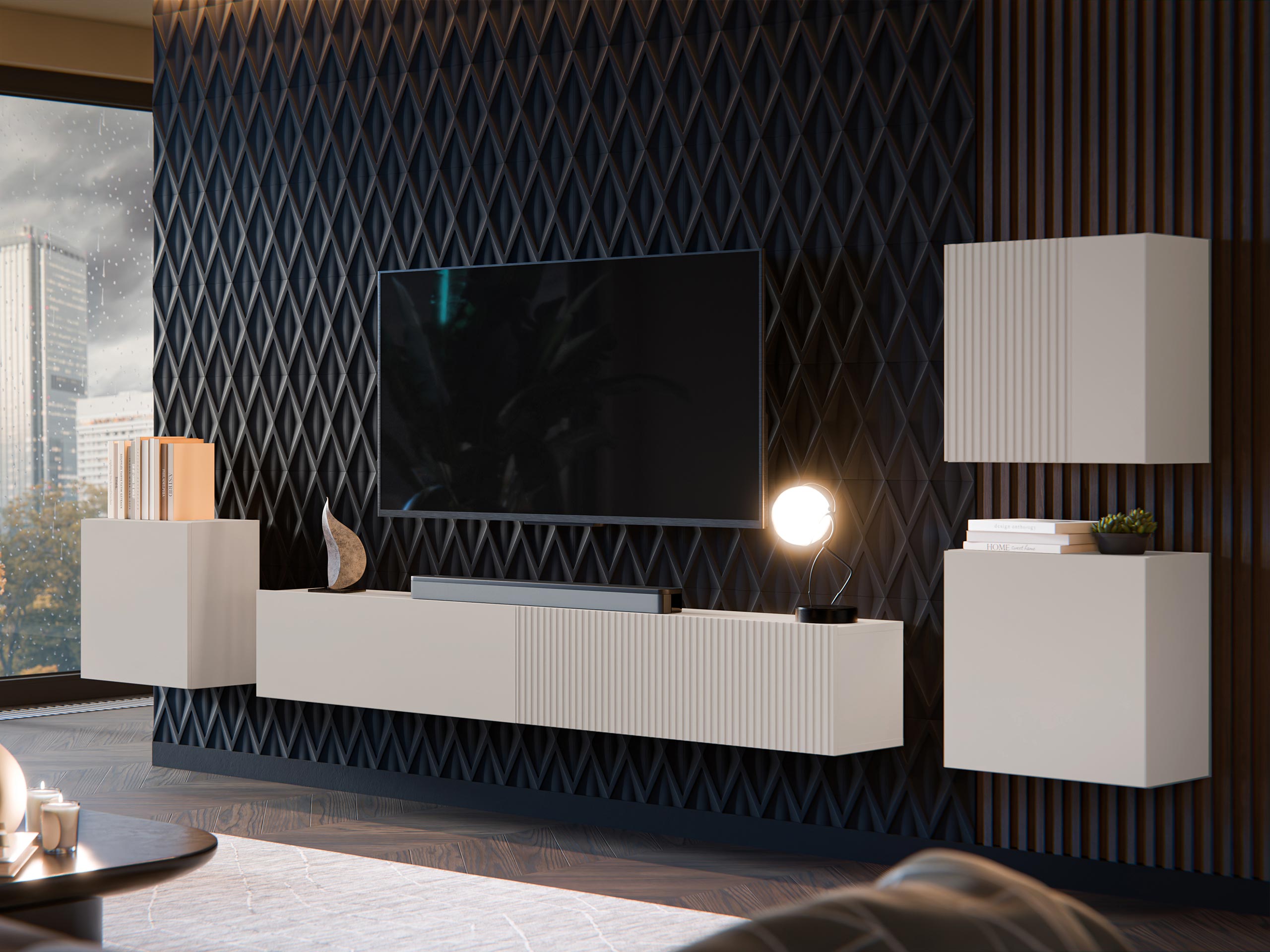 Ensemble de salon Species IV (Cachemire)