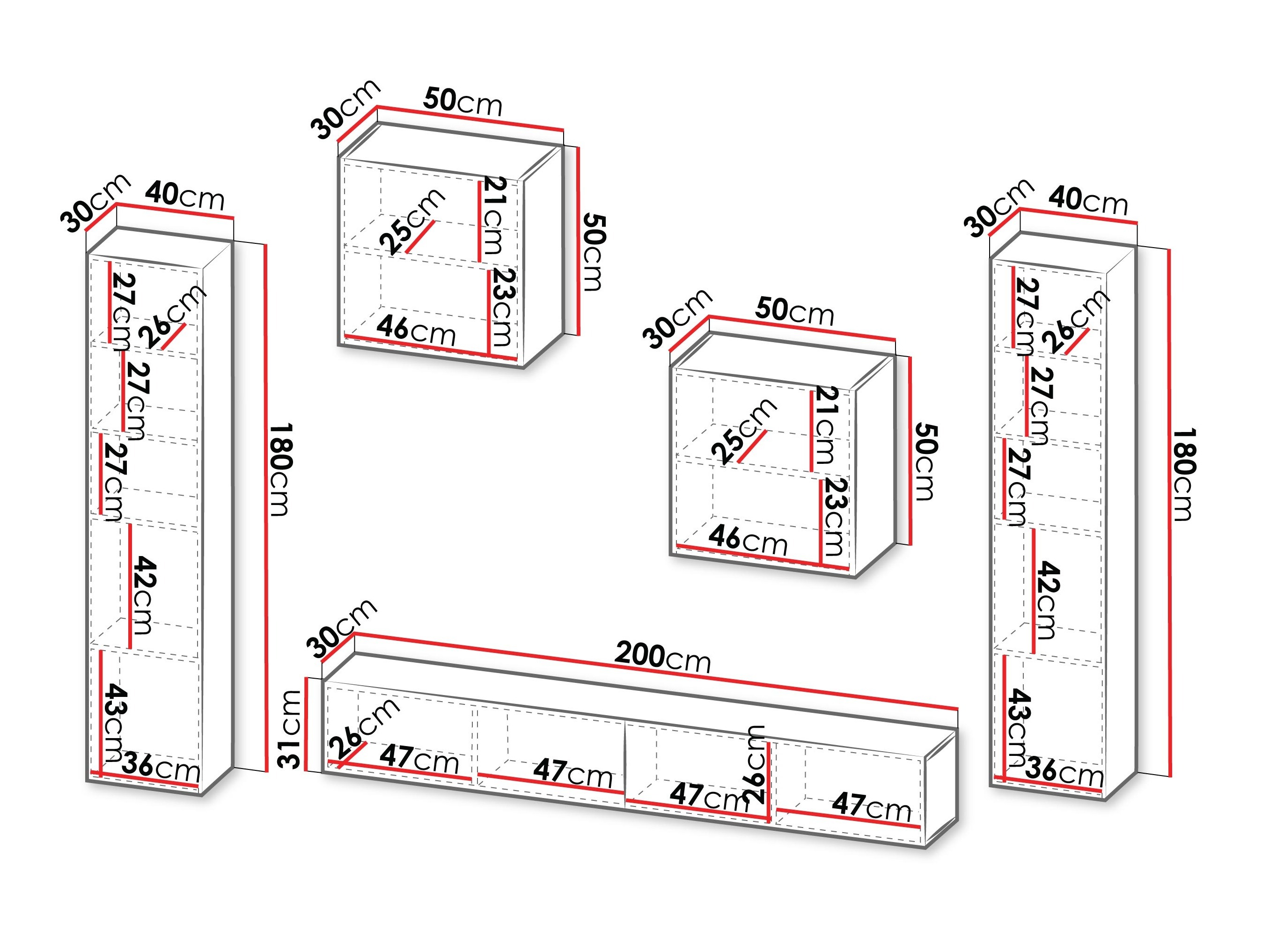 Ensemble de salon Species V (Cachemire)