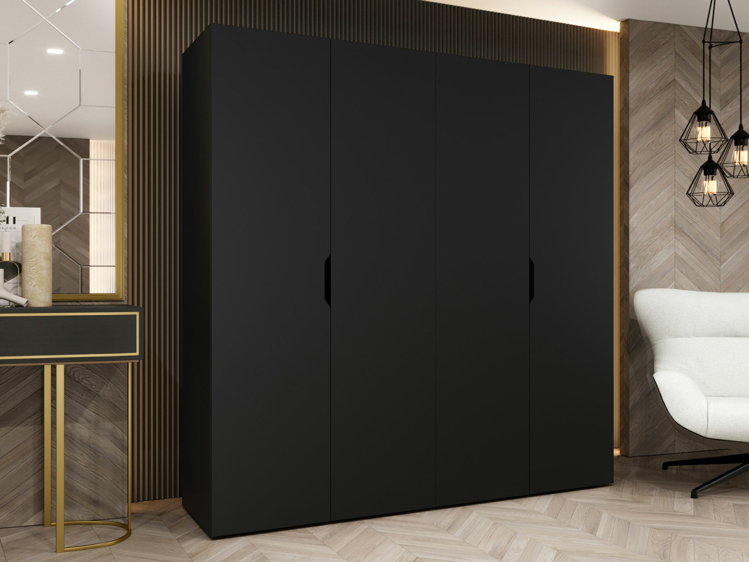 Armoire Hartford 513 (Noir)