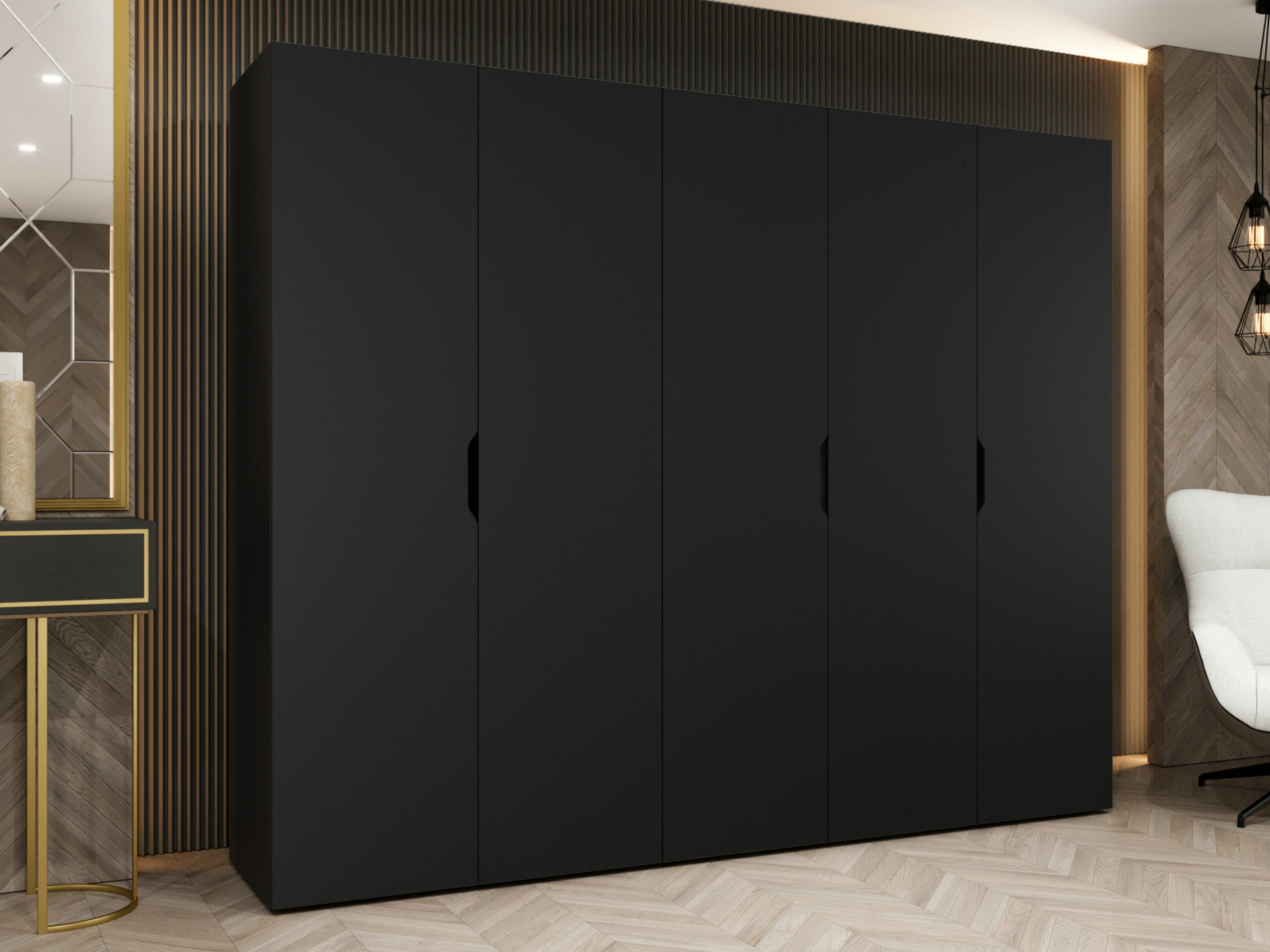 Armoire Hartford 515 (Noir)