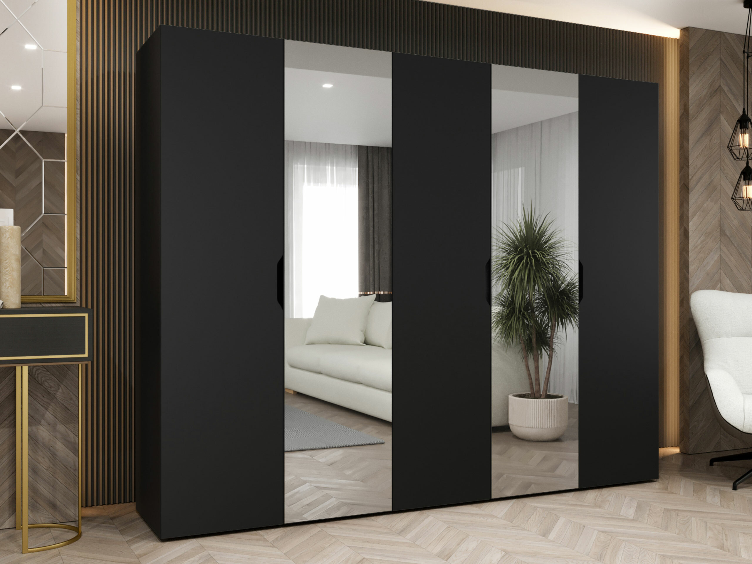 Armoire Hartford 516 (Noir)