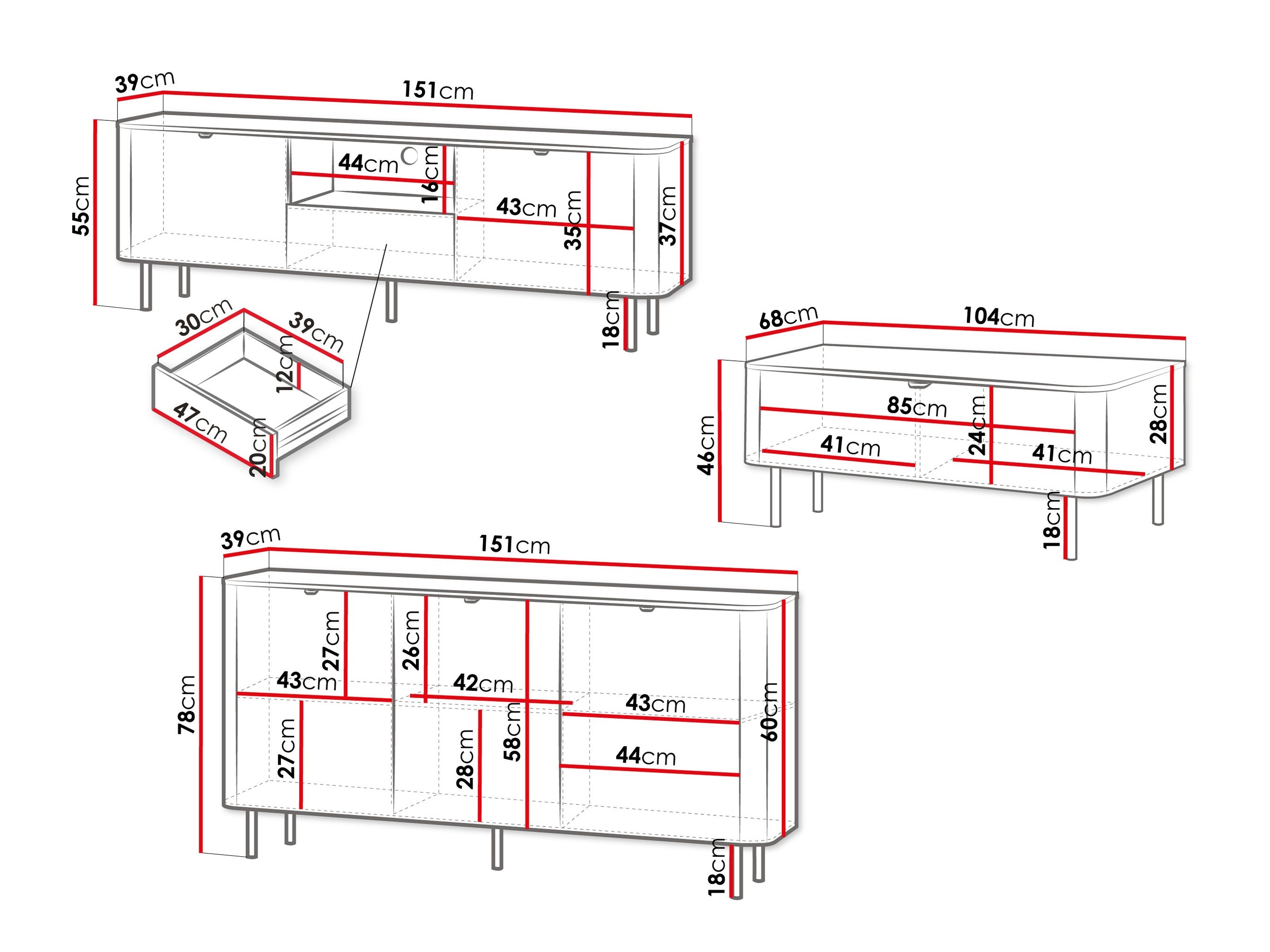 Ensemble de salon Epulos I
