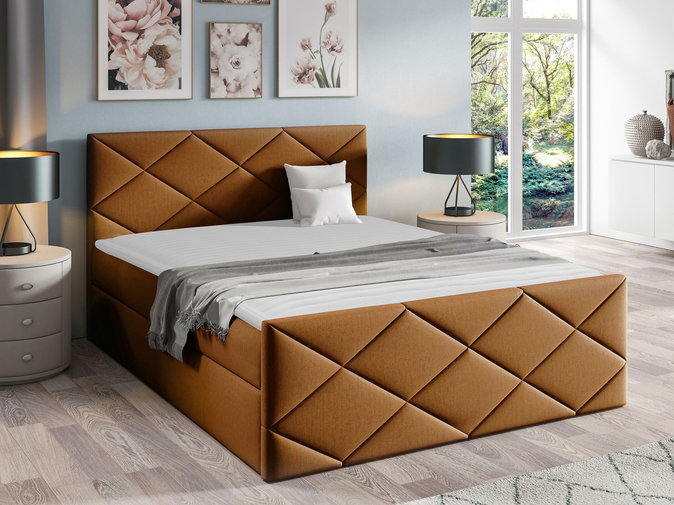Lit boxspring Mons (Kameleon 48)