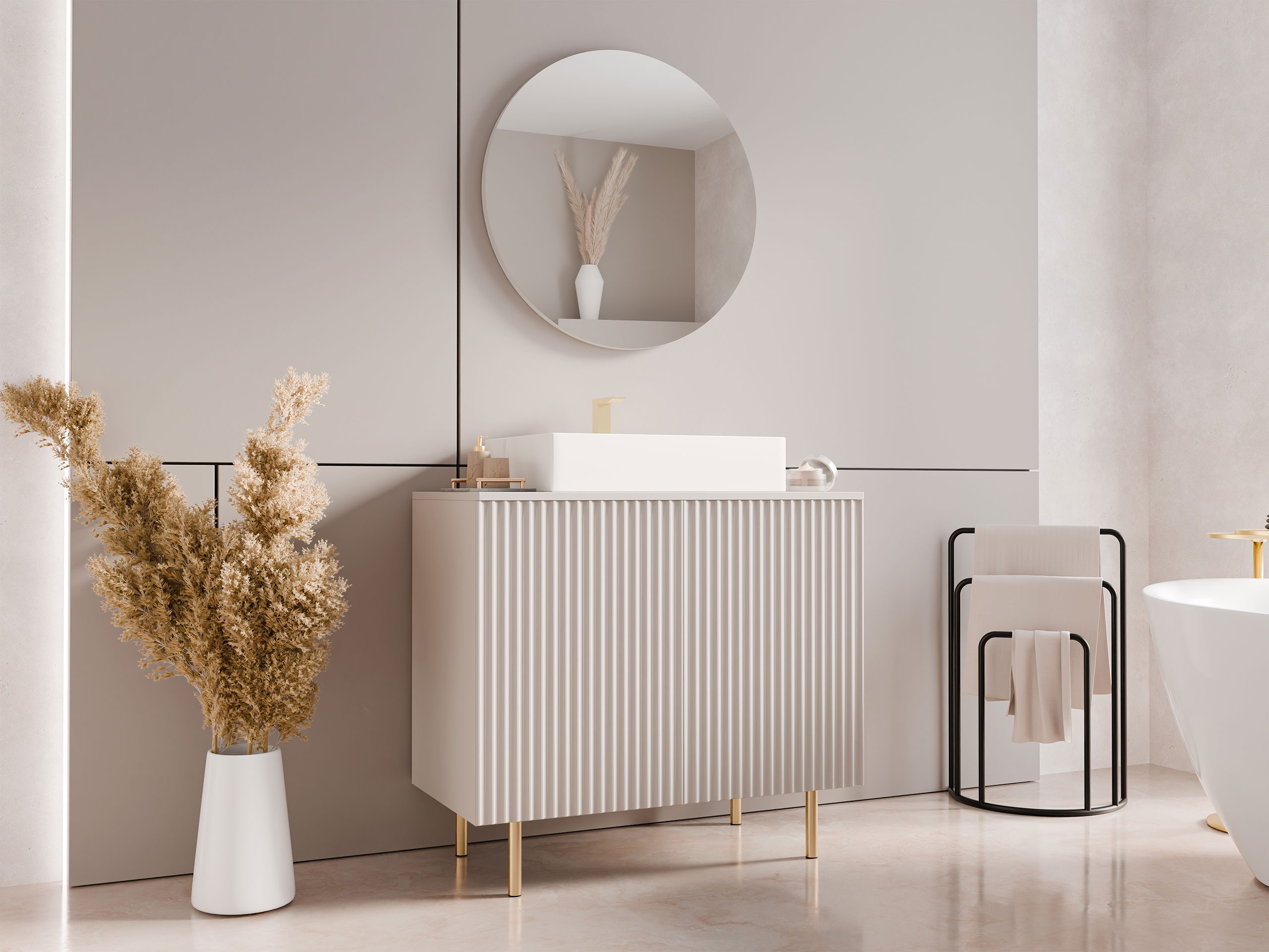 Ensemble de salle de bain Decus I (Cachemire)