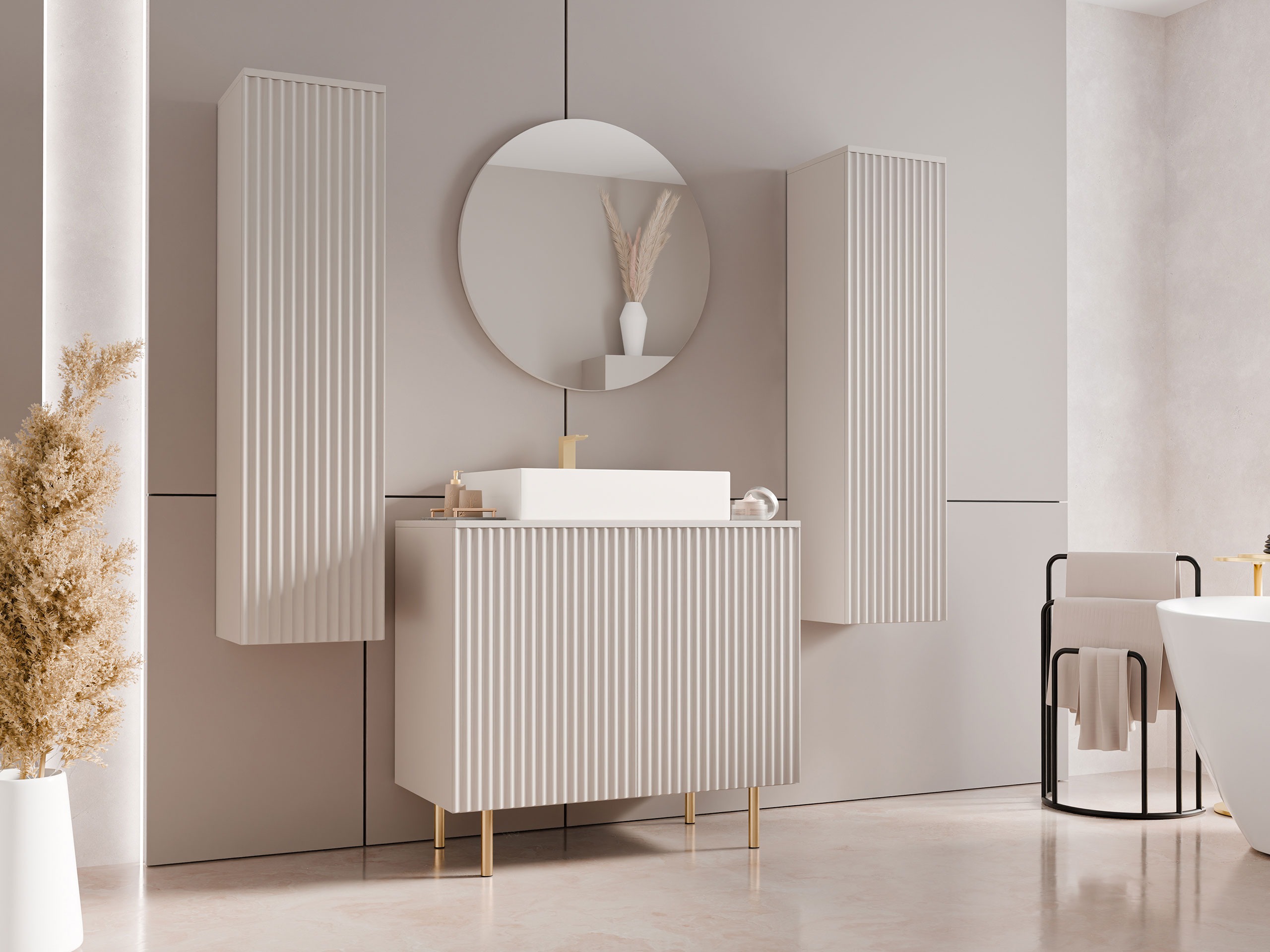 Ensemble de salle de bain Decus IV (Cachemire)