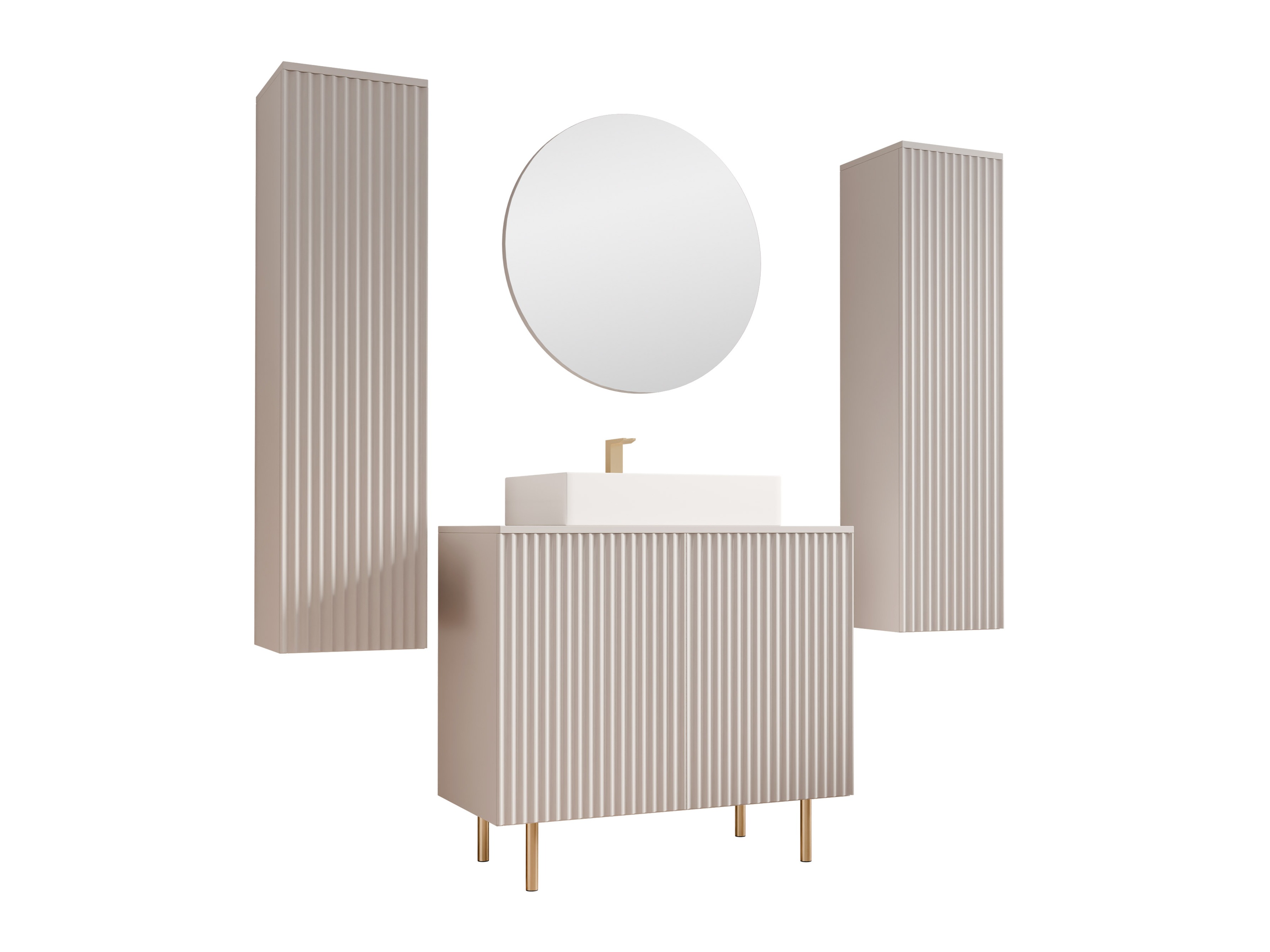 Ensemble de salle de bain Decus IV (Cachemire)