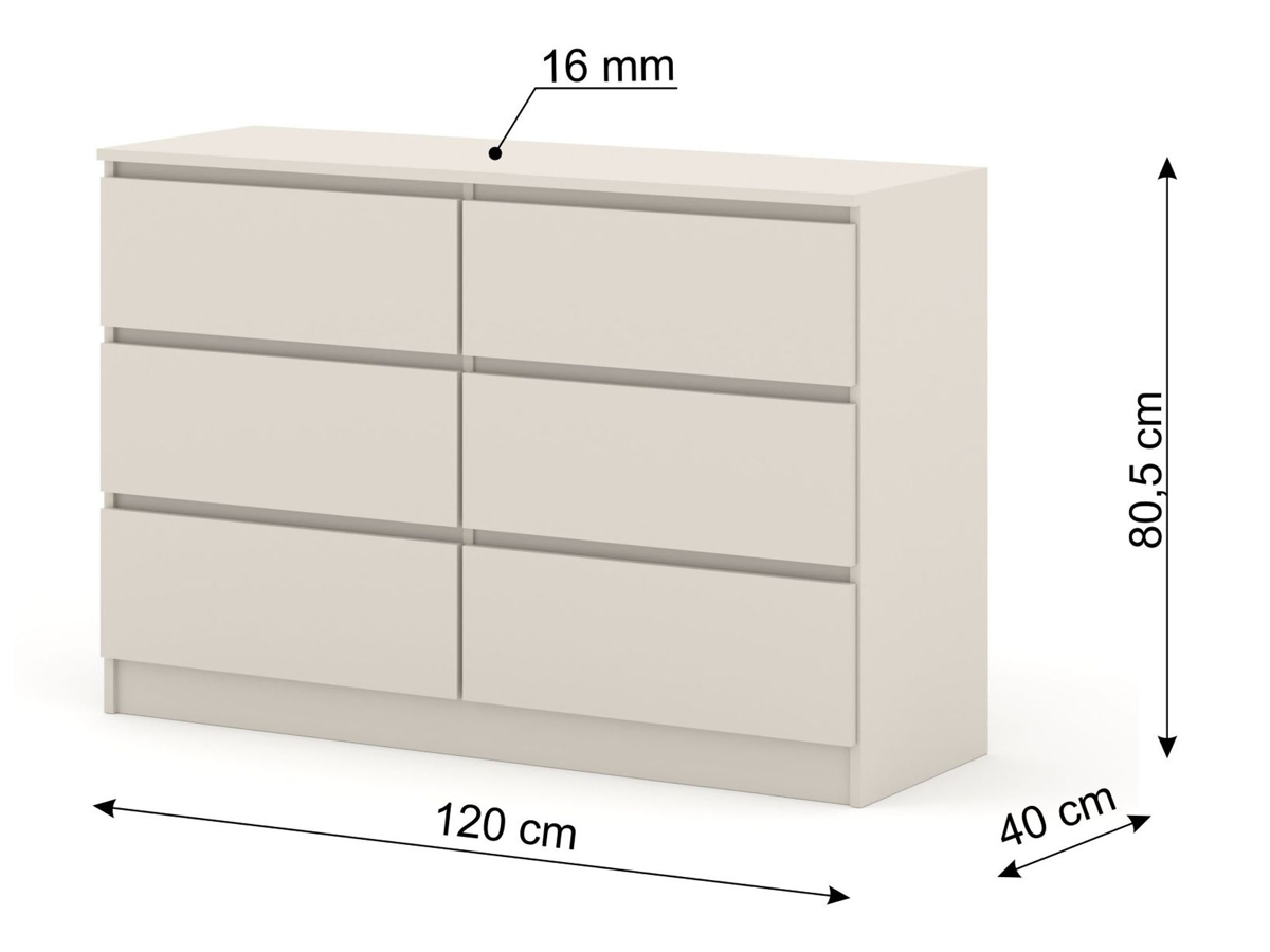 Commode Buffalo 196 (Cachemire)