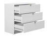 Ensemble de bureau à domicile Comfivo Larmire 123 (Blanc)