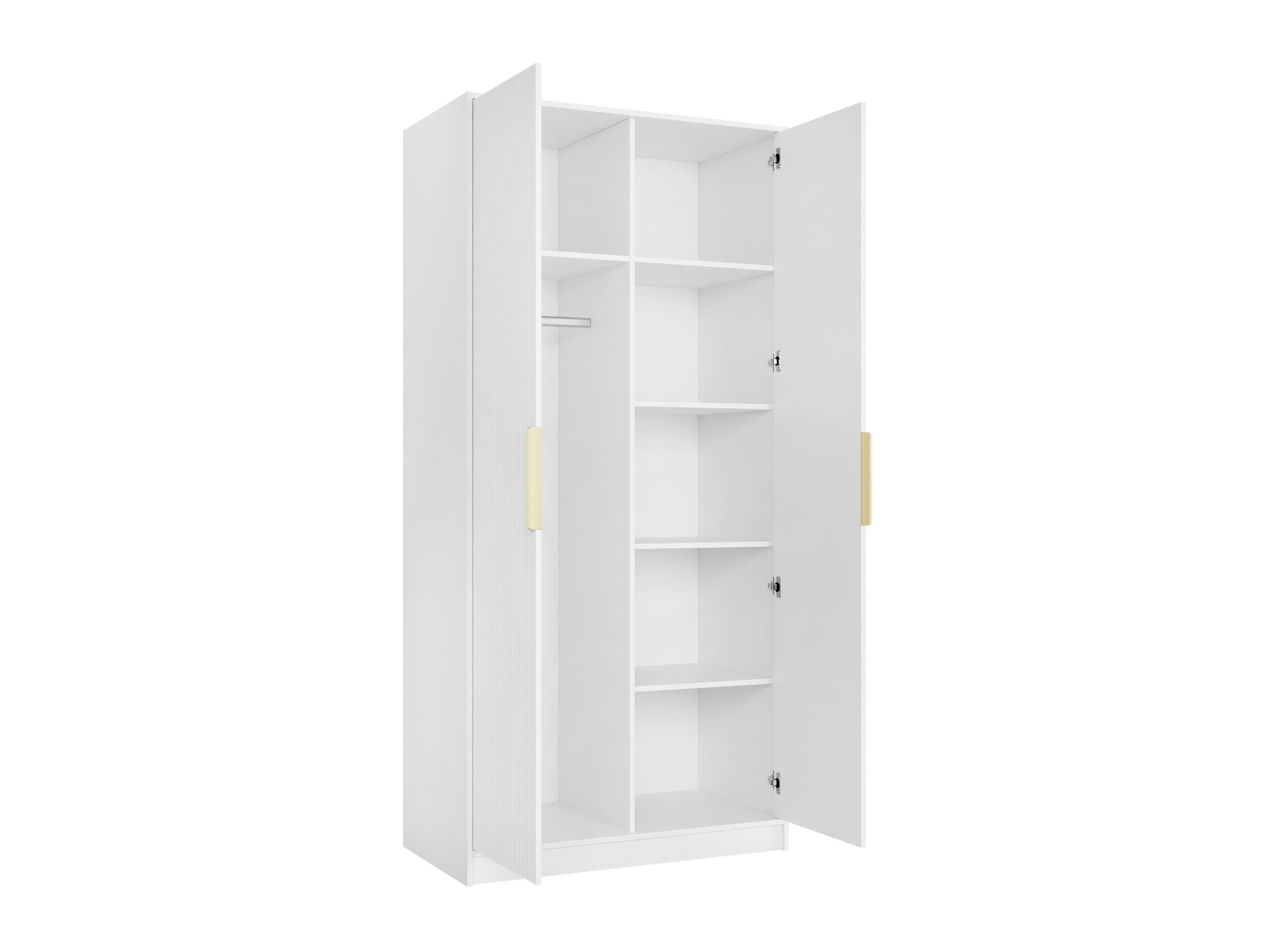 Ensemble de bureau à domicile Comfivo Papilio IV (Blanc)